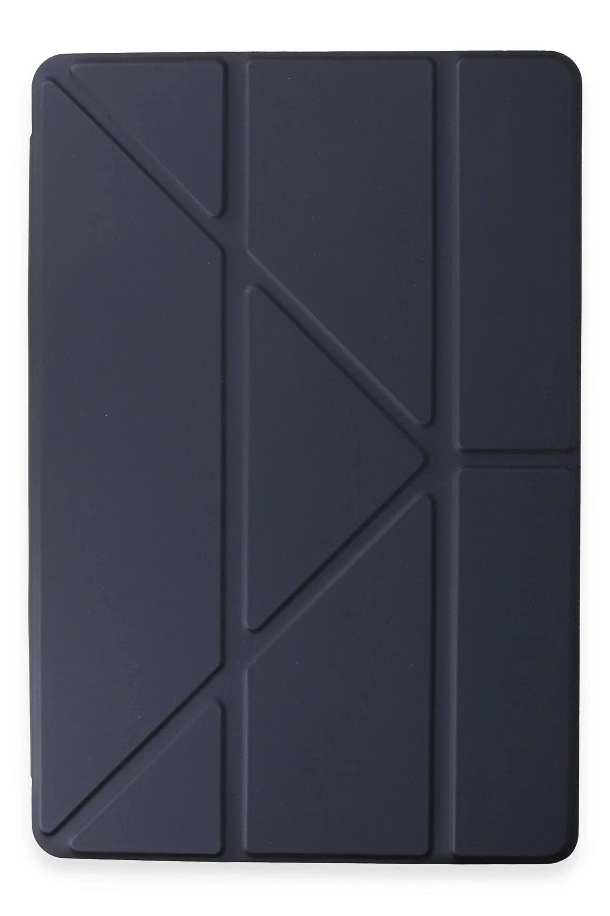 Buti̇k Huawei̇ Honor Pad 9 Kılıf Kalemli̇kli̇ Mars Tablet Kılıfı - Laci̇vert-(5796)