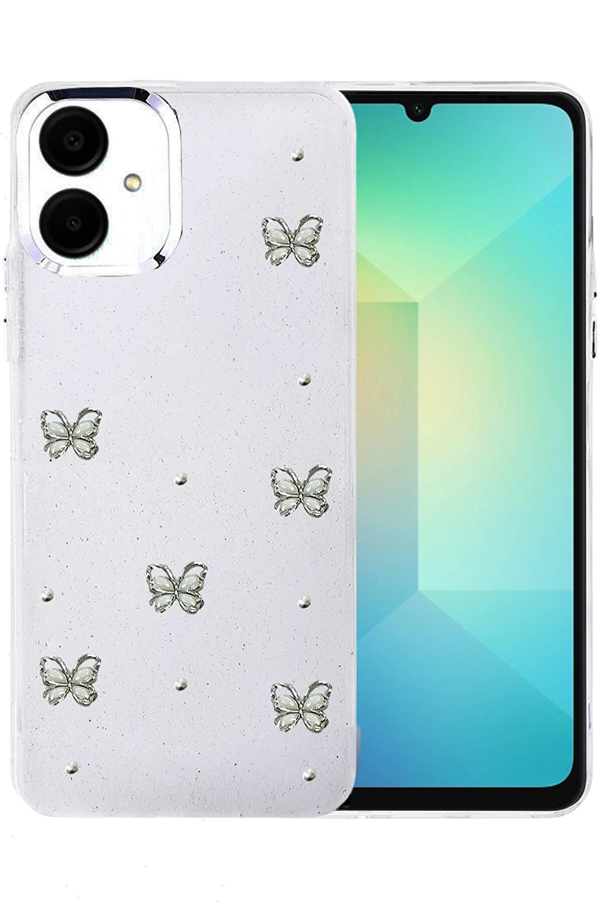 Buti̇k Samsung Galaxy A06 Fi̇yonk Desenli̇ Kapak - Desen 1-(5796)