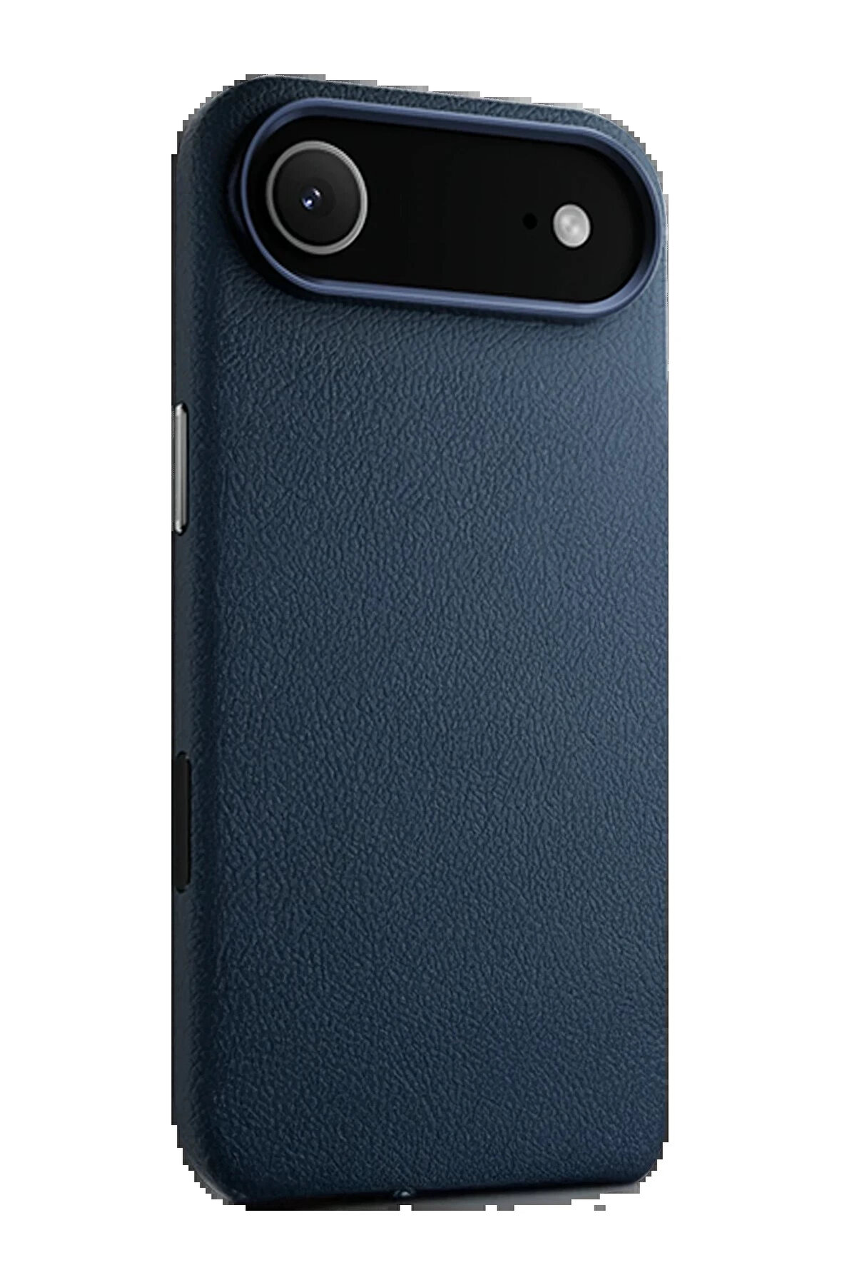 Buti̇k İphone 17 Ai̇r Wonder Deri̇ Magsafe Kapak - Laci̇vert-(5796)