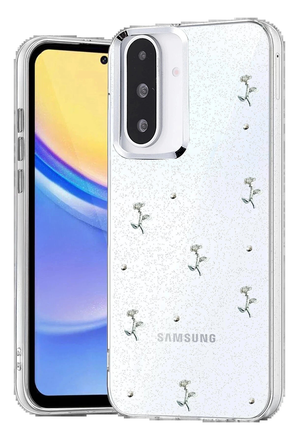 Buti̇k Samsung Galaxy A36 Fi̇yonk Desenli̇ Kapak - Desen 7-(5796)
