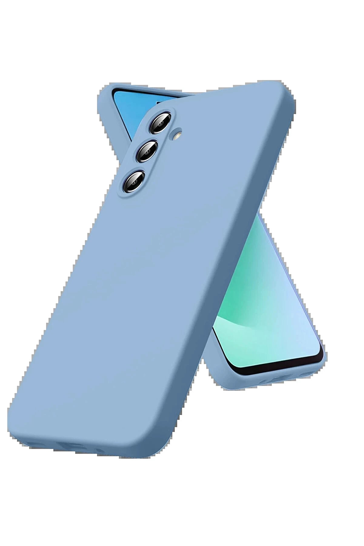 Buti̇k Samsung Galaxy S25 Fe Fi̇rst Si̇li̇kon - Mavi̇-(5796)