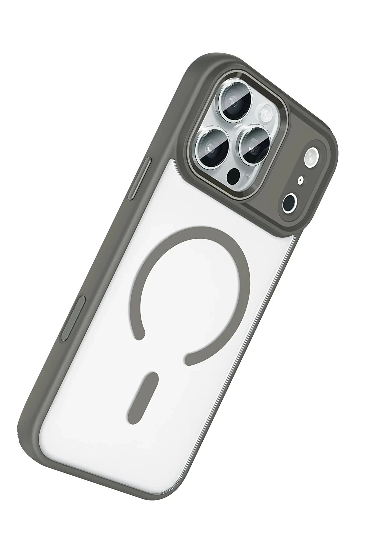 Buti̇k Apple İphone 17 Pro Terea Magsafe Kapak - A&ccedil;ık Mavi̇-(5796)