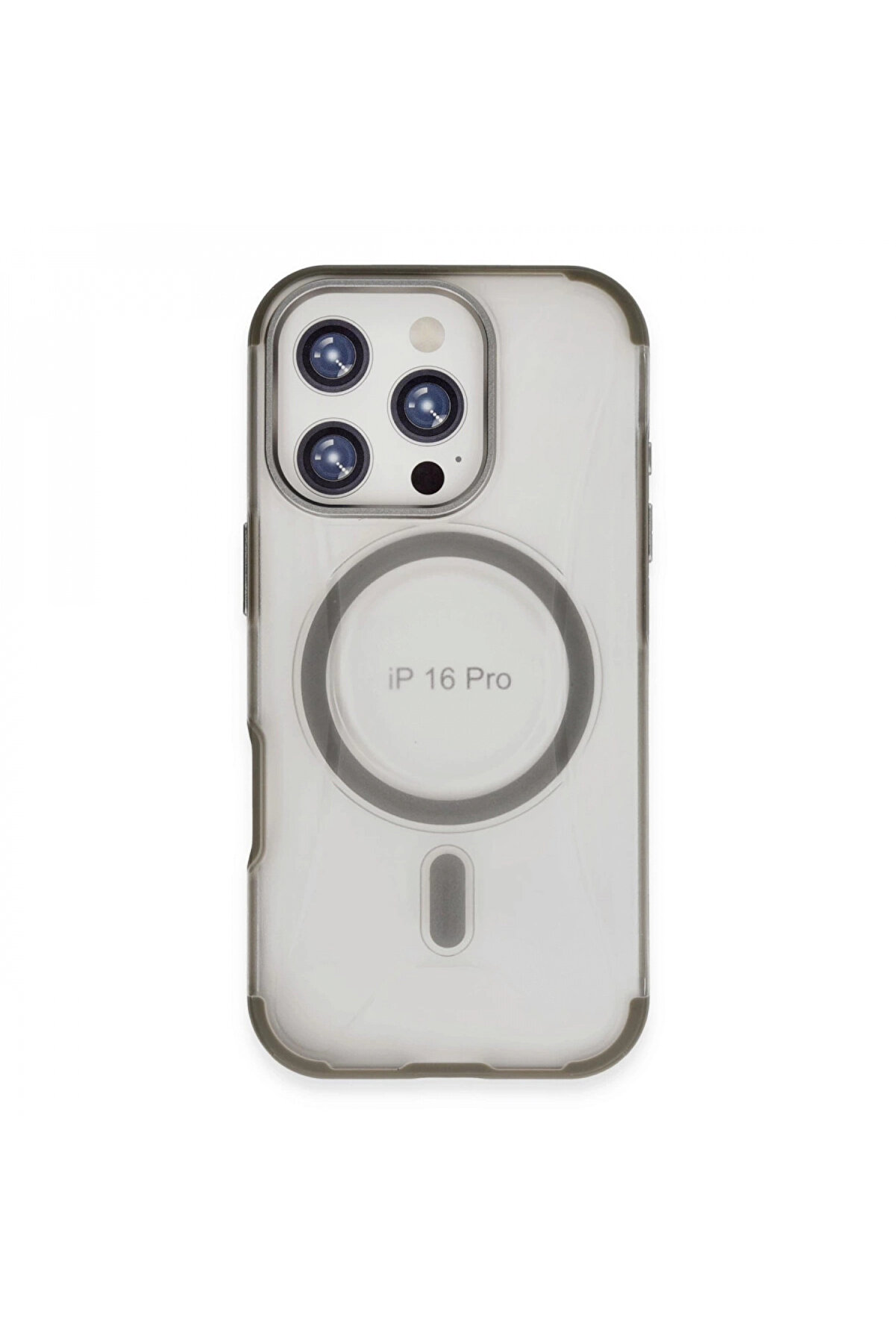 Buti̇k Joko İphone 16 Pro Max Hi̇lton Magsafe Kapak - Ti̇tan Gri̇