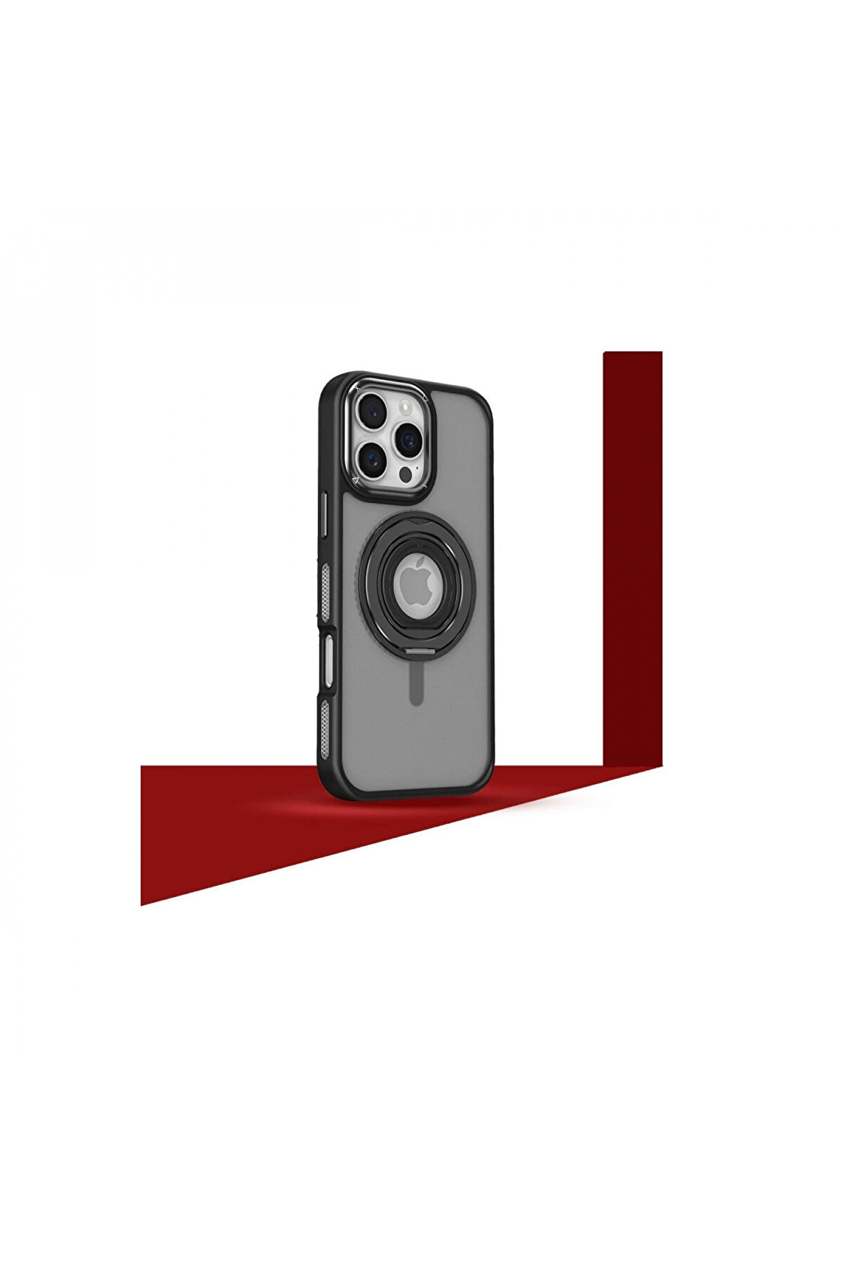 Byhodi̇ Joko İphone 16 Banza Magsafe Standlı Kapak - Ti̇tan Gri̇