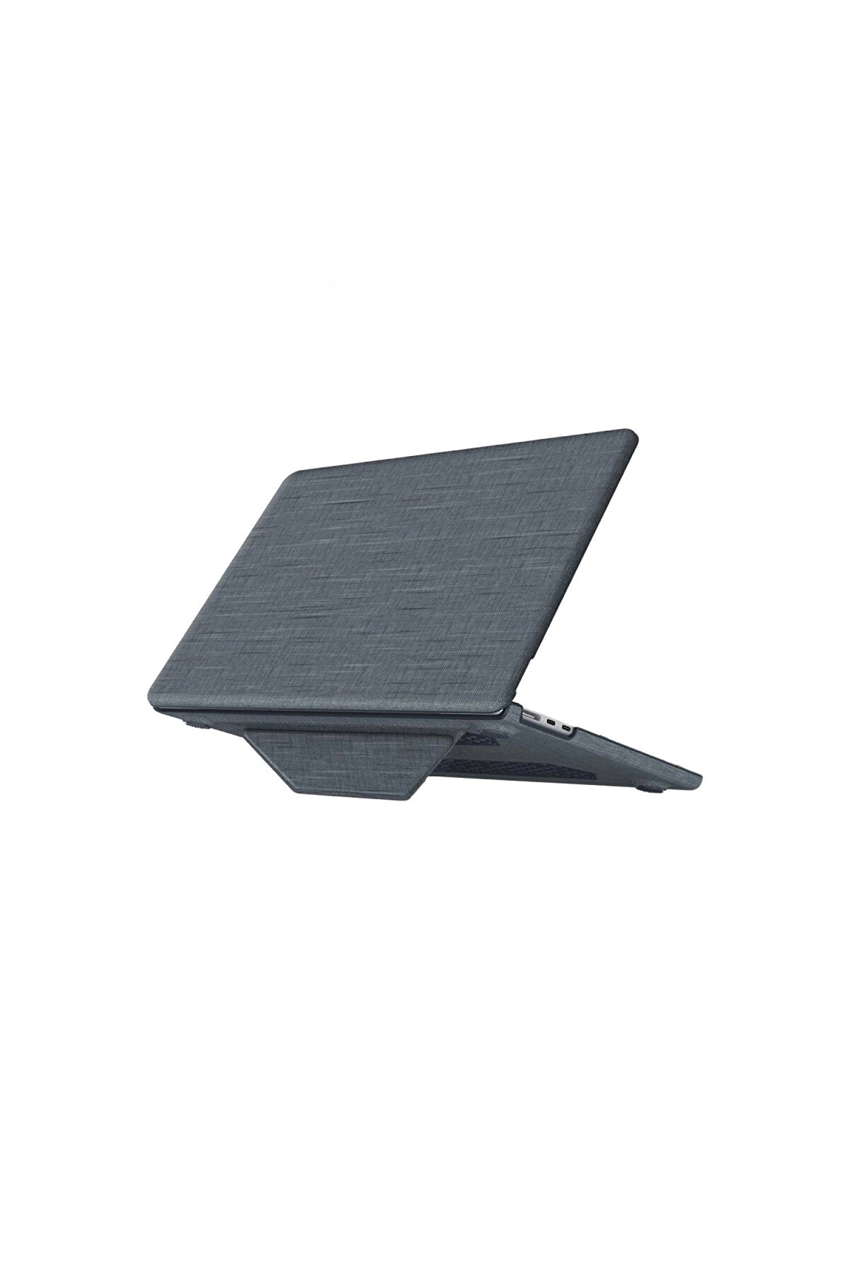 Harmonyaura Macbook Ai̇r 13.6 Macbook Kumaş Kapak - Gri̇
