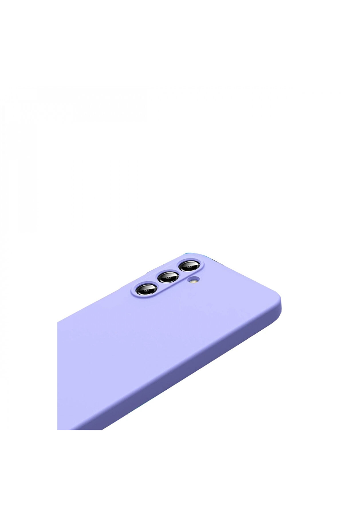 Buti̇k Samsung Galaxy S25 Fe Nano İ&ccedil;i̇ Kadi̇fe Si̇li̇kon - Li̇la