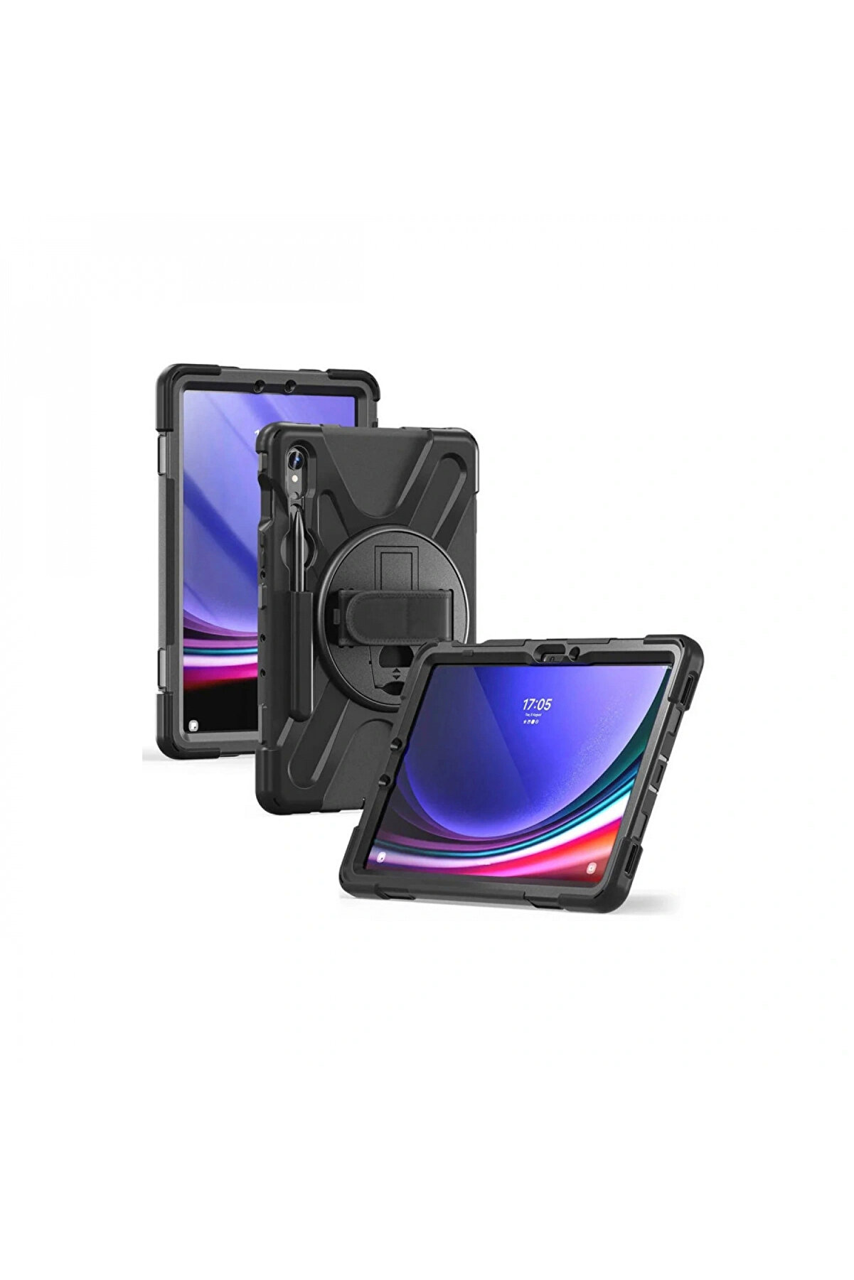 Buti̇k Samsung Galaxy X510 Tab S9 Fe 11 Kılıf Amazi̇ng Tablet Kapak - Si̇yah