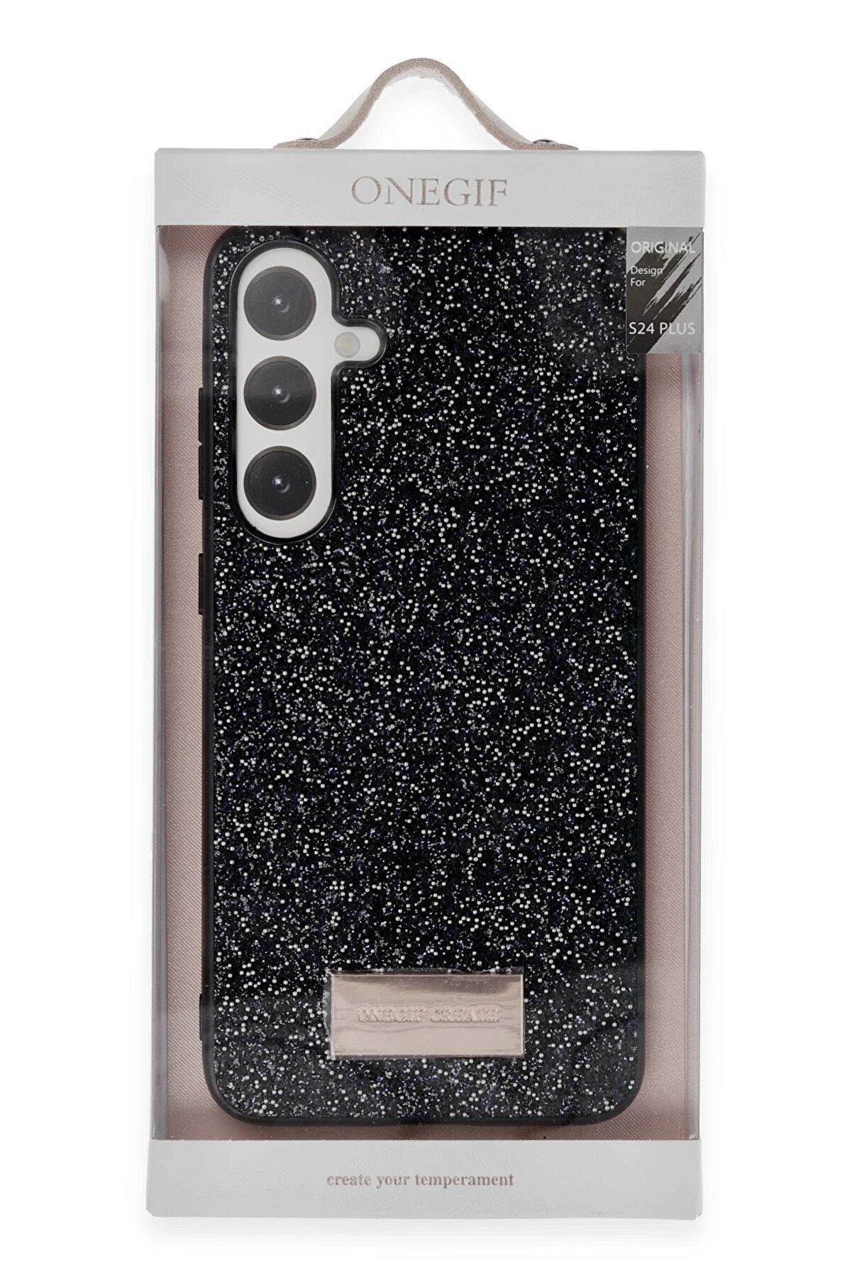 Buti̇k Harmonyaura Samsung Galaxy A55 5G Bri̇ght Si̇mli̇ Kapak - Deri̇n Mor