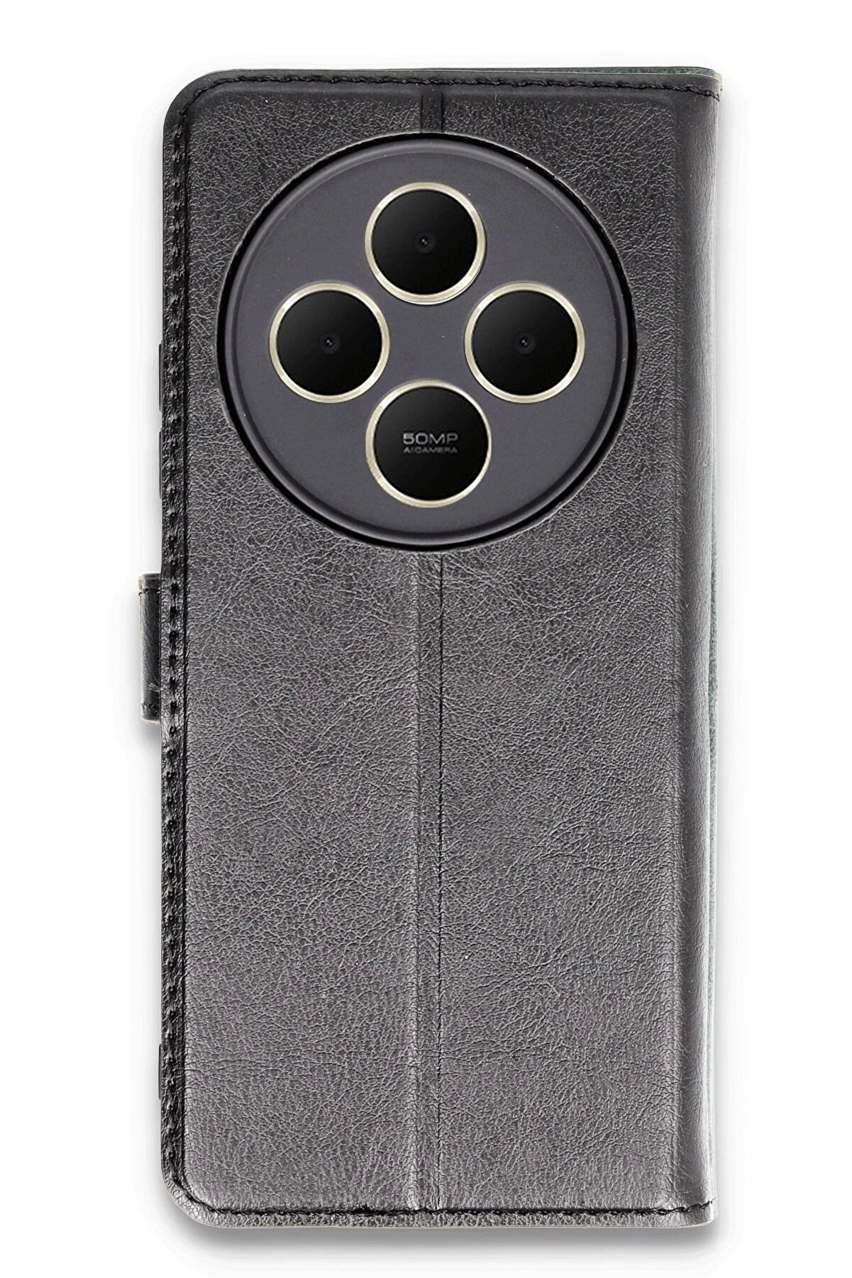 Buti̇k Harmonyaura Xi̇aomi̇ Redmi̇ 14C Kılıf Trend S Plus Kapaklı Kılıf - Si̇yah