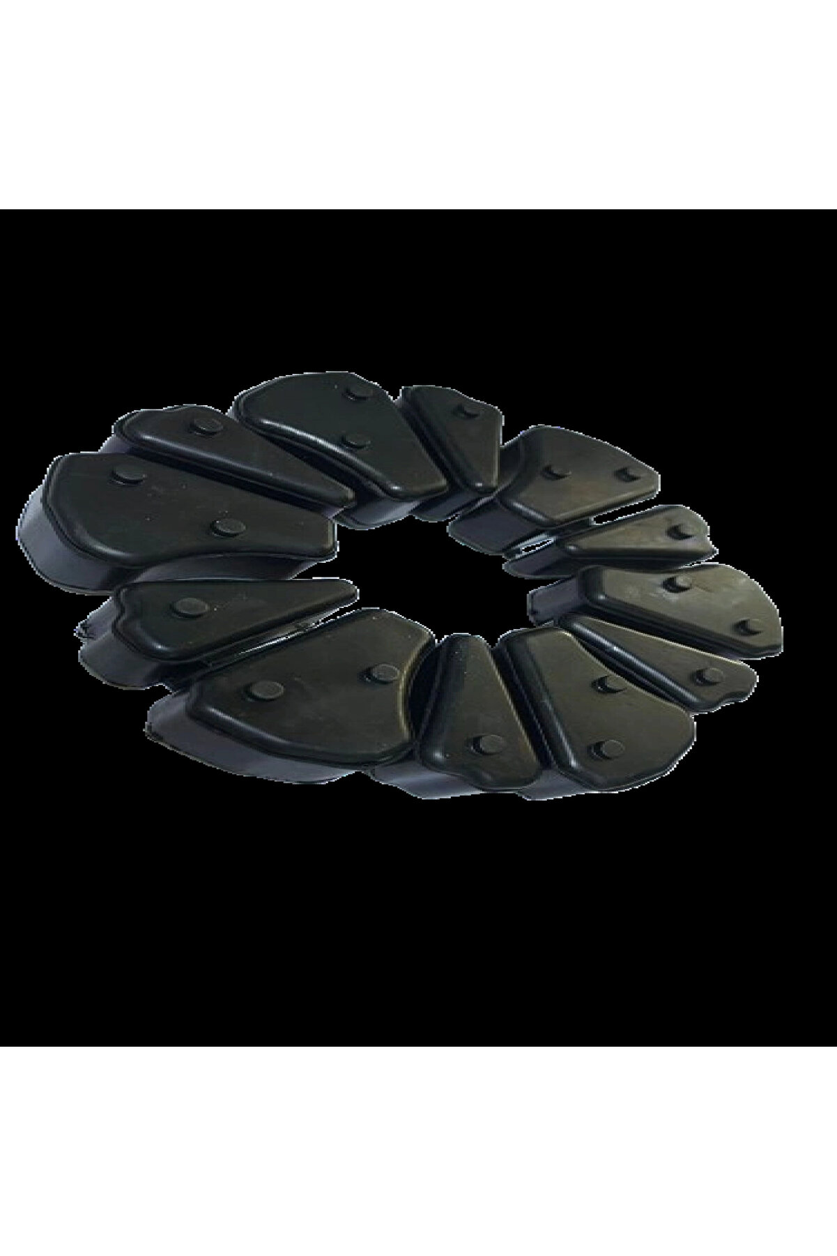 Alkan Mb Yamaha R 25 Kapli̇n Lasti̇ği̇  Uyumlu  Kali̇teli̇ 6 Adet Arka Di̇şli̇ Takozu