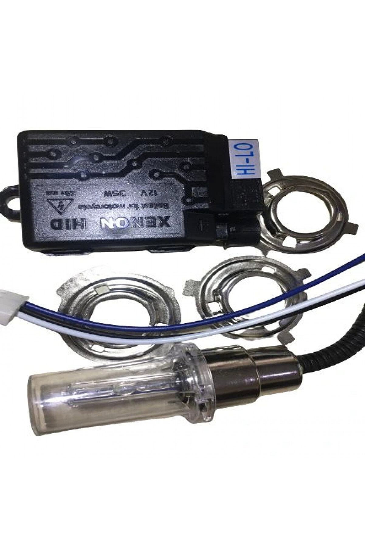 Alkan Carub Motorsi̇klet Hi̇bri̇d Zenon 8000K Buz Mavi̇