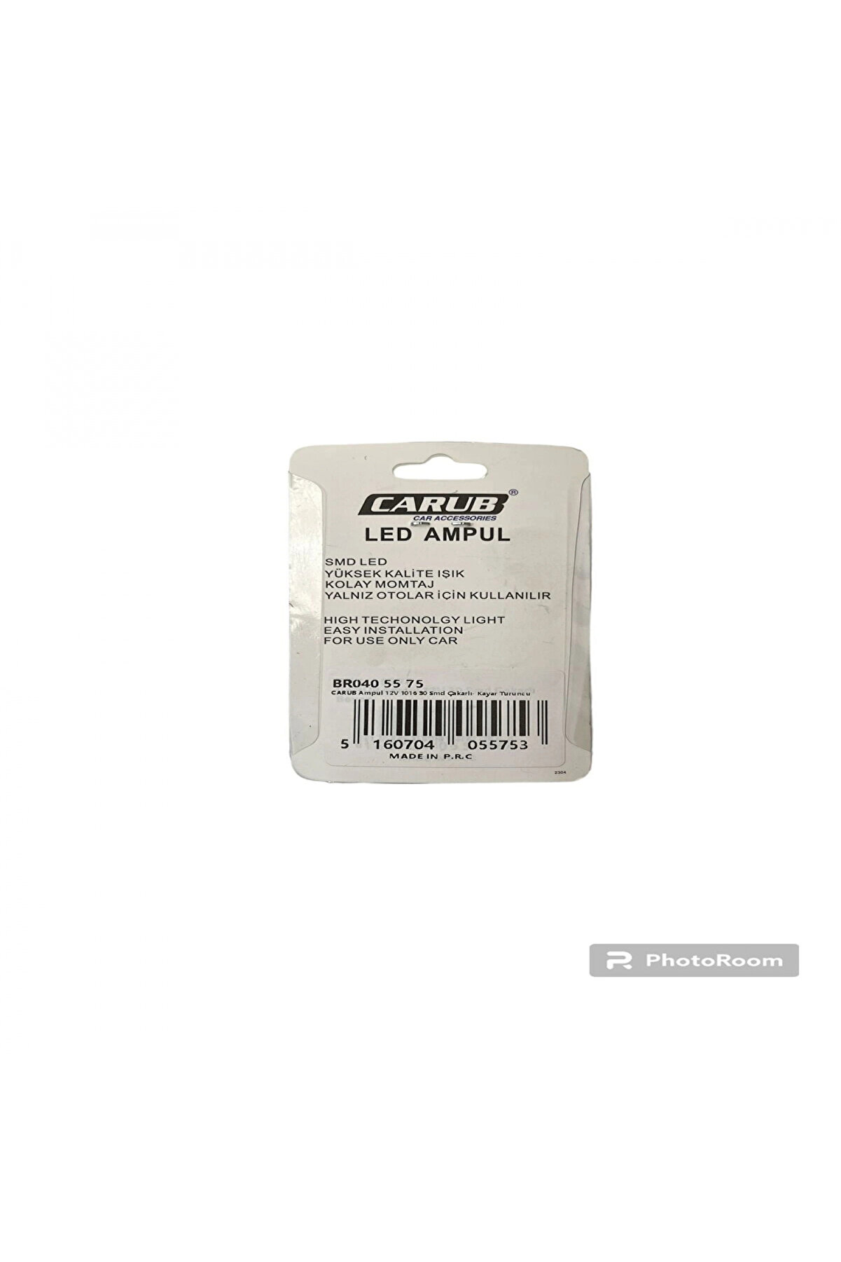 Carub 1016 Turuncu &Ccedil;i̇ft Duy &Ccedil;akar Ve Kayar Led Amp&uuml;l Turuncu 2Adet