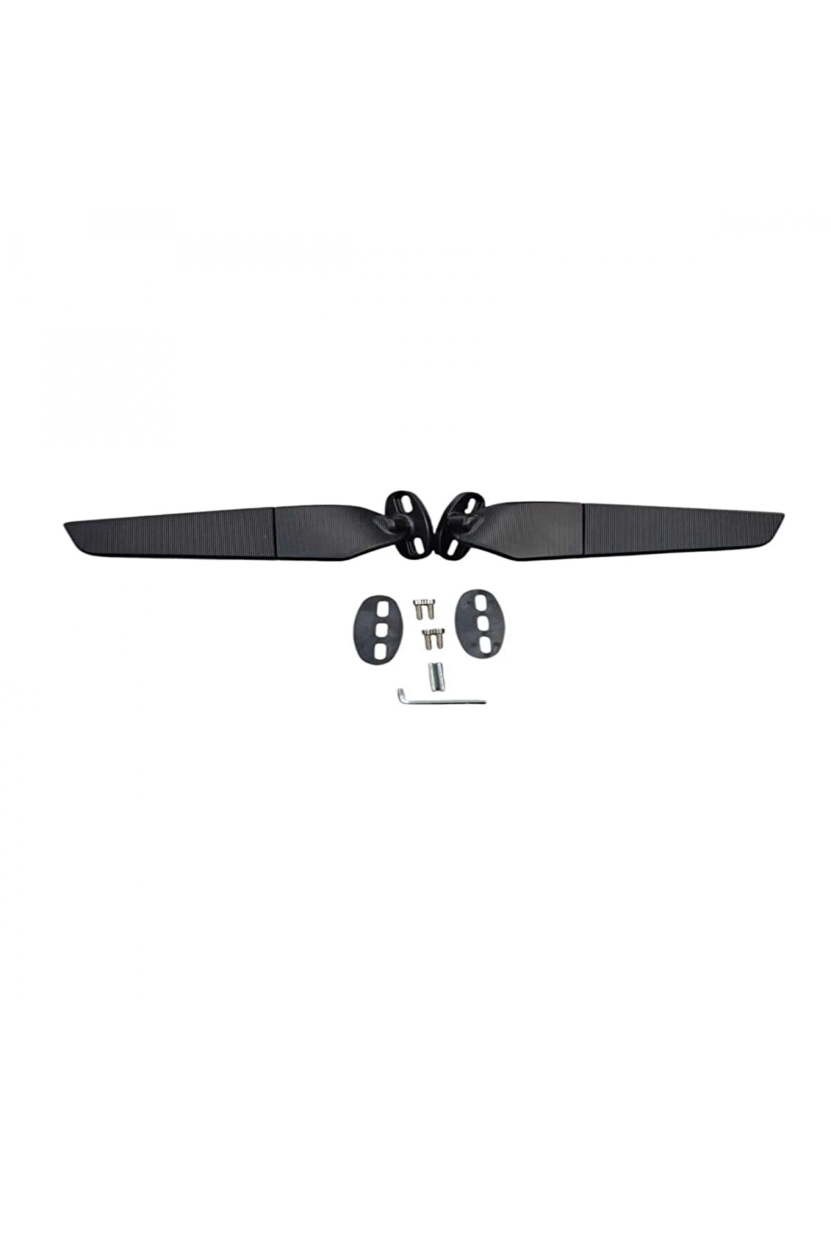 Alkan Mb Hsb Motosi̇klet Yarasa H2 Ayna Takımı B&uuml;y&uuml;k Model &Uuml;ni̇versal