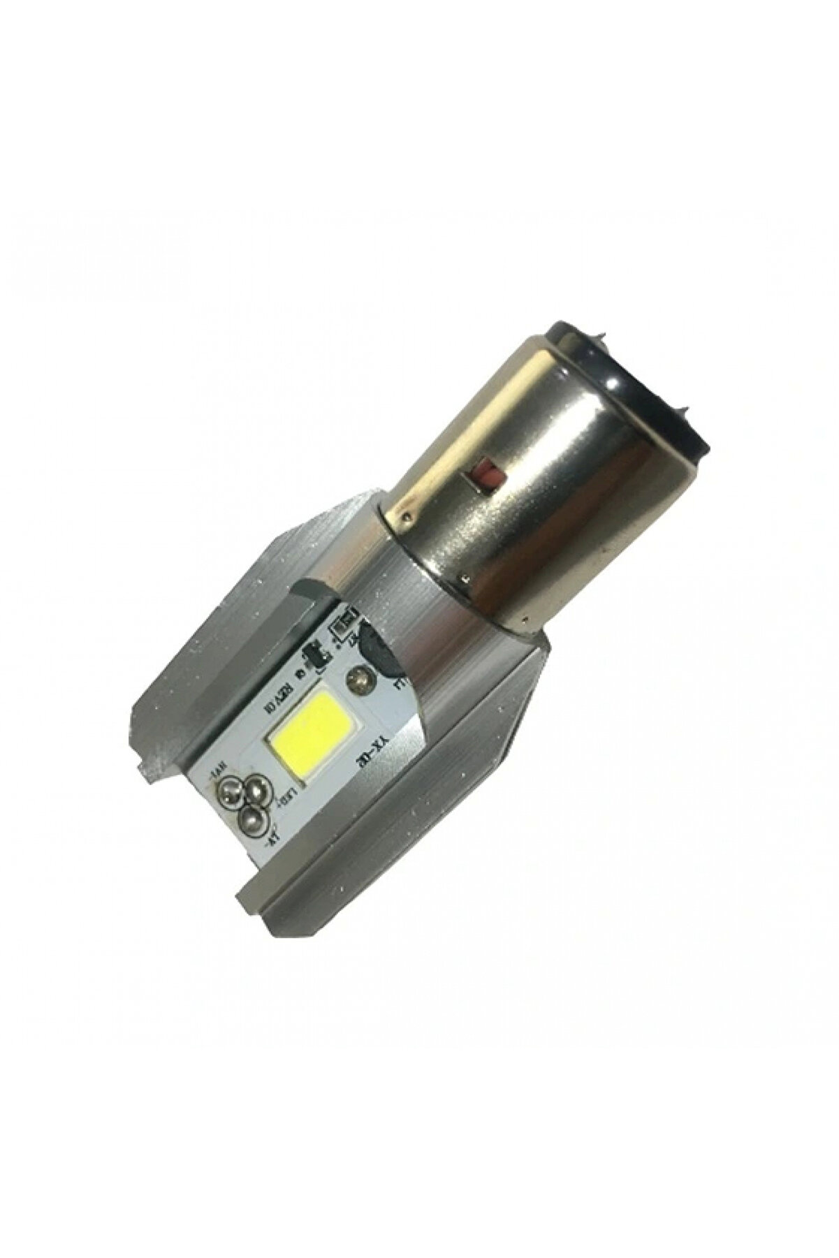 Alkan Mb Motosi̇klet Ba20D Dc 12-60 V 12 W 6500K Cob Led Uzun / Kısa Işık Far Ampul Beyaz (Bosch Ti̇pi̇)