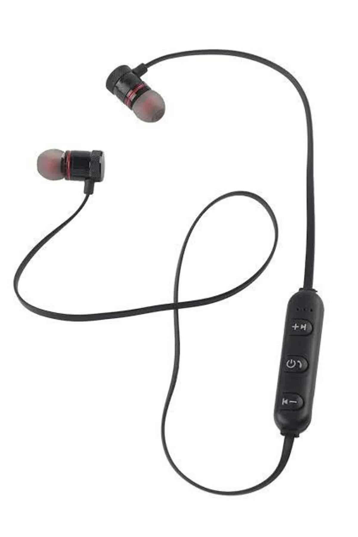 Buti̇k Bluetooth Bağlantılı Kablolu Mıknatıslı Sport Kulaklık
