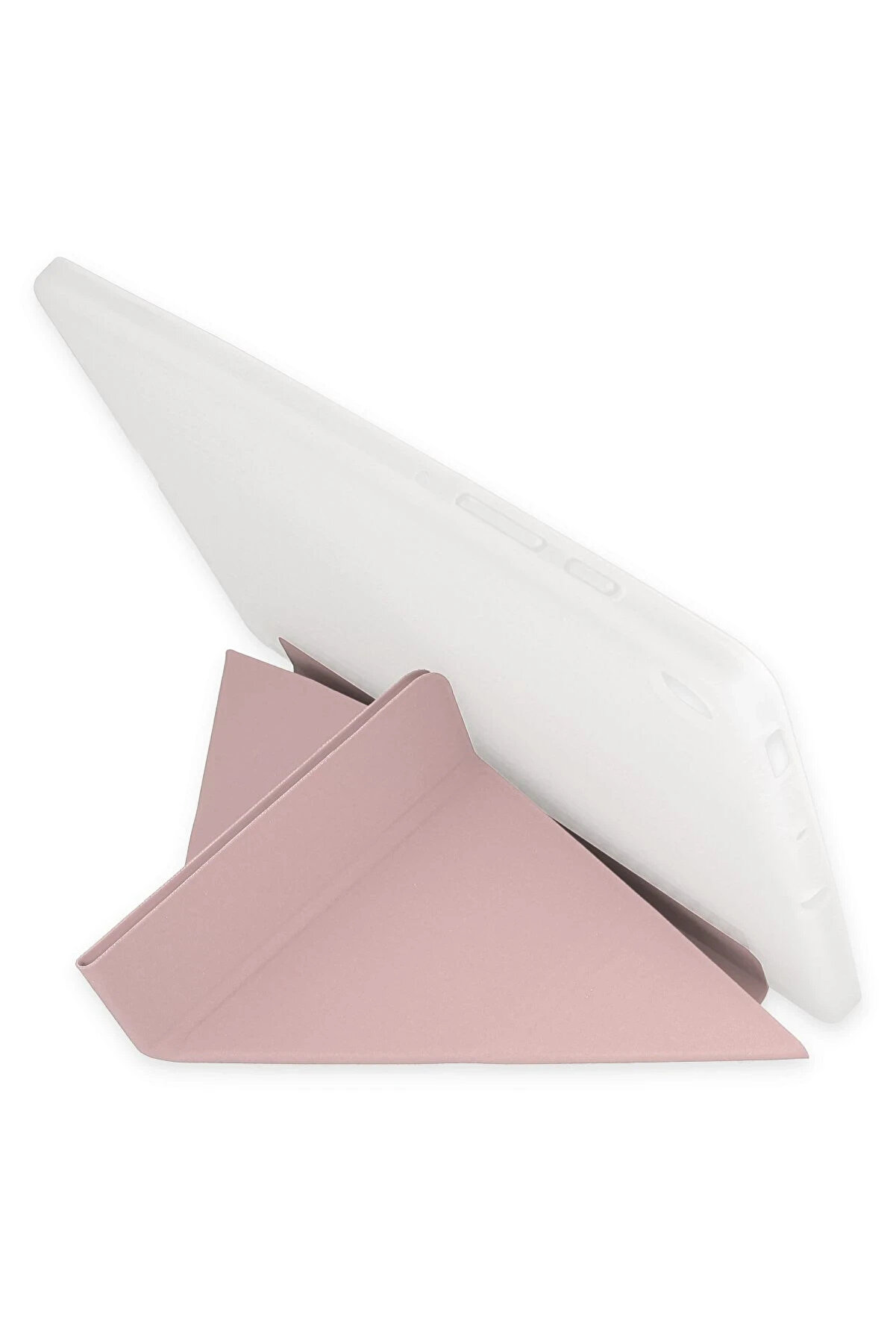 Buti̇k Harmonyaura İpad 10.2 (8.Nesi̇l) Kılıf Kalemli̇kli̇ Mars Tablet Kılıfı - Rose Gold