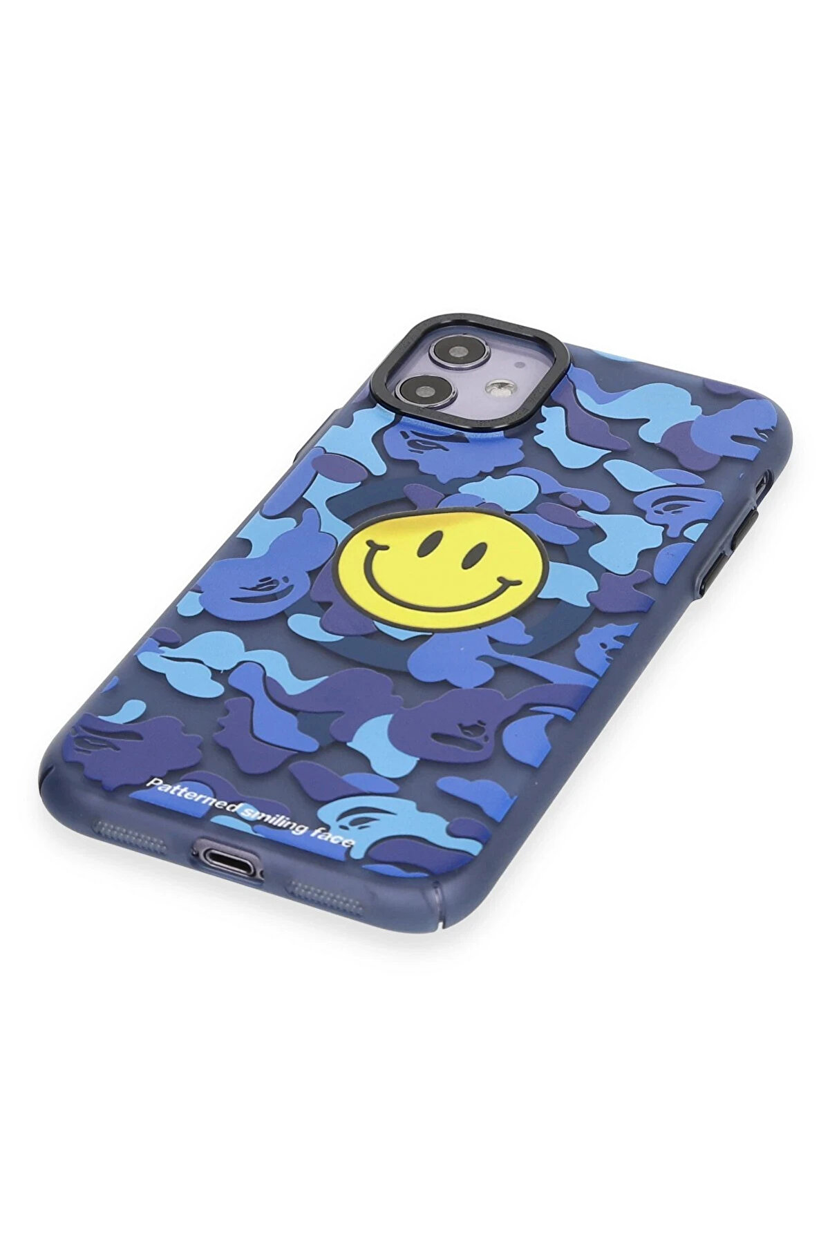 Harmonyaura İphone 12 Kılıf Apollo Magneti̇csafe Desenli̇ Kapak - Apollo Mavi̇ - 1