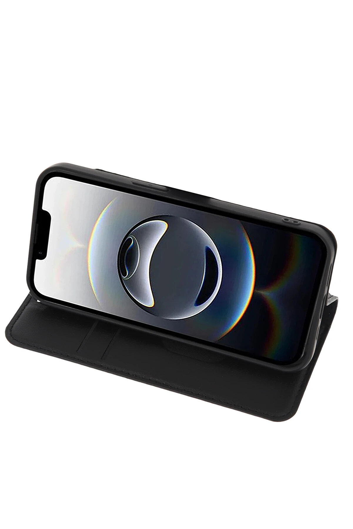 Buti̇k Harmonyaura İphone 16E Kılıf Trend S Plus Kapaklı Kılıf - Kırmızı