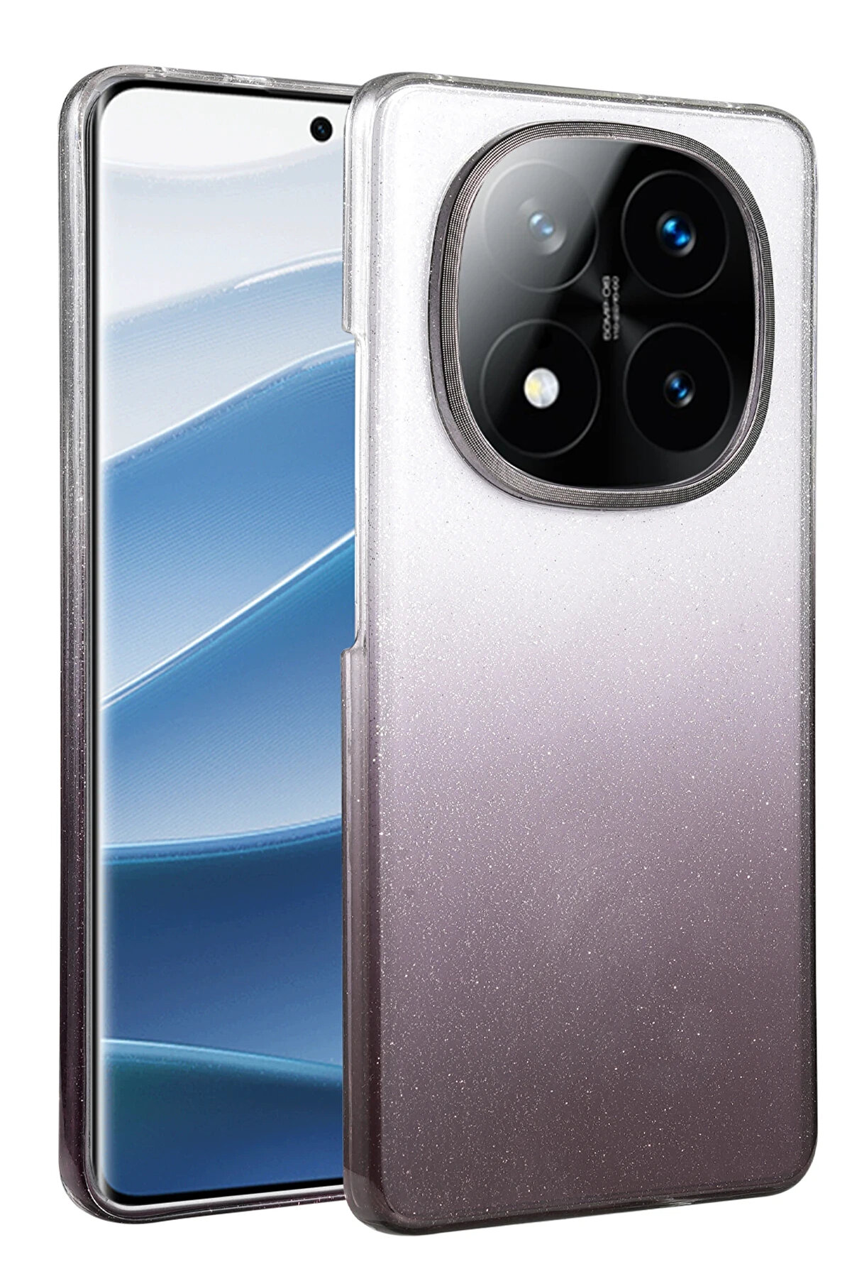 Buti̇k Harmonyaura Xi̇aomi̇ Redmi̇ Note 14 Pro 5G Glossy Kapak - Si̇yah