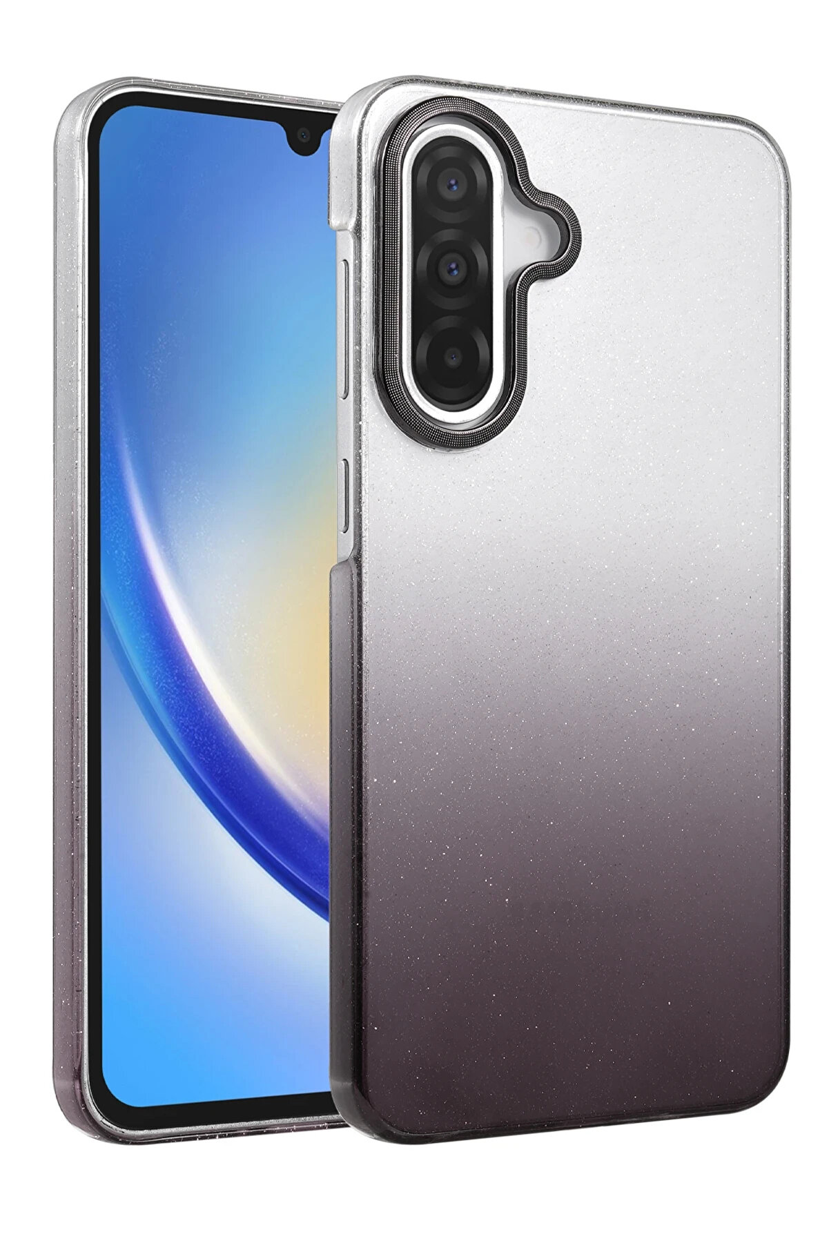 Harmonyaura Samsung Galaxy A26 Glossy Kapak - Si̇yah