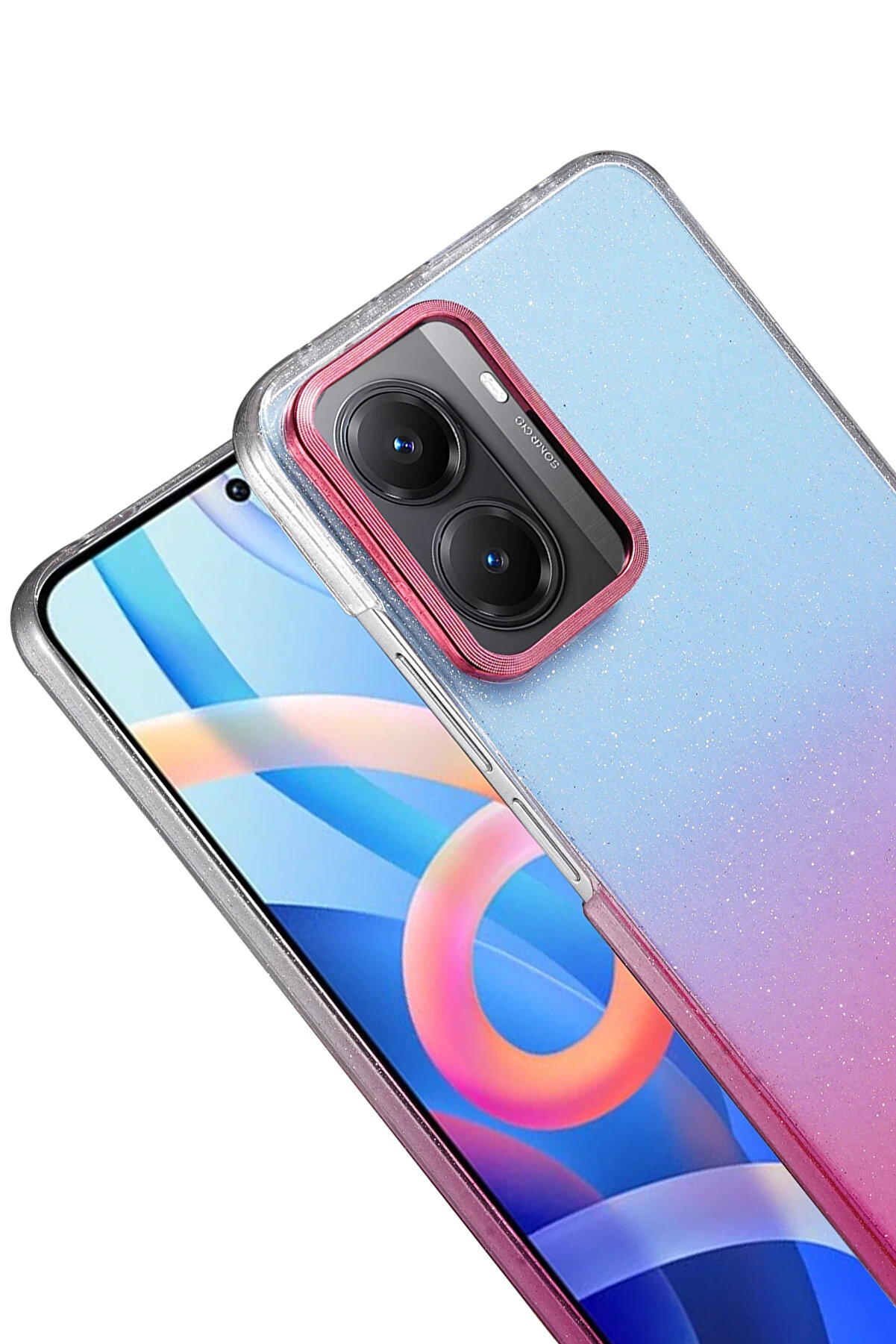 Buti̇k Harmonyaura Xi̇aomi̇ Poco X7 Pro Glossy Kapak - Pembe