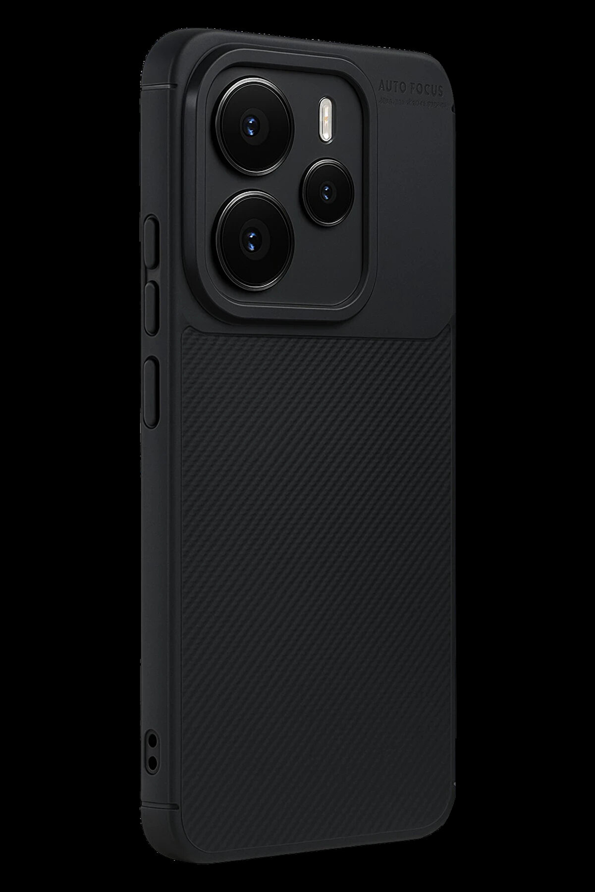 Buti̇k Harmonyaura Xi̇aomi̇ Note 14 5G Auto Focus Karbon Kapak - Si̇yah