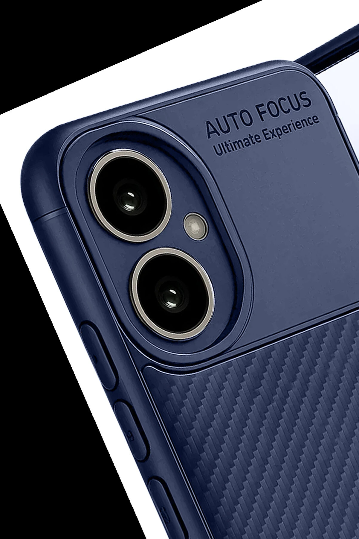 Buti̇k Harmonyaura Honor 400 Kılıf Auto Focus Karbon Kapak - Laci̇vert