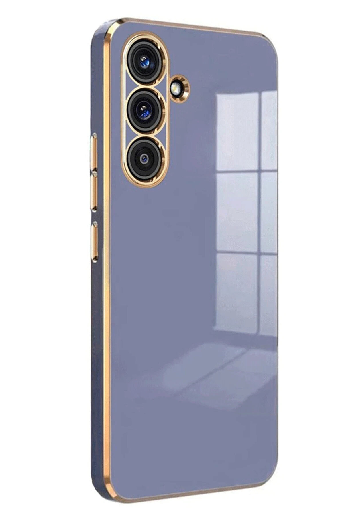 Buti̇k Harmonyaura Samsung Galaxy A17 5G Volet Si̇li̇kon - Mavi̇