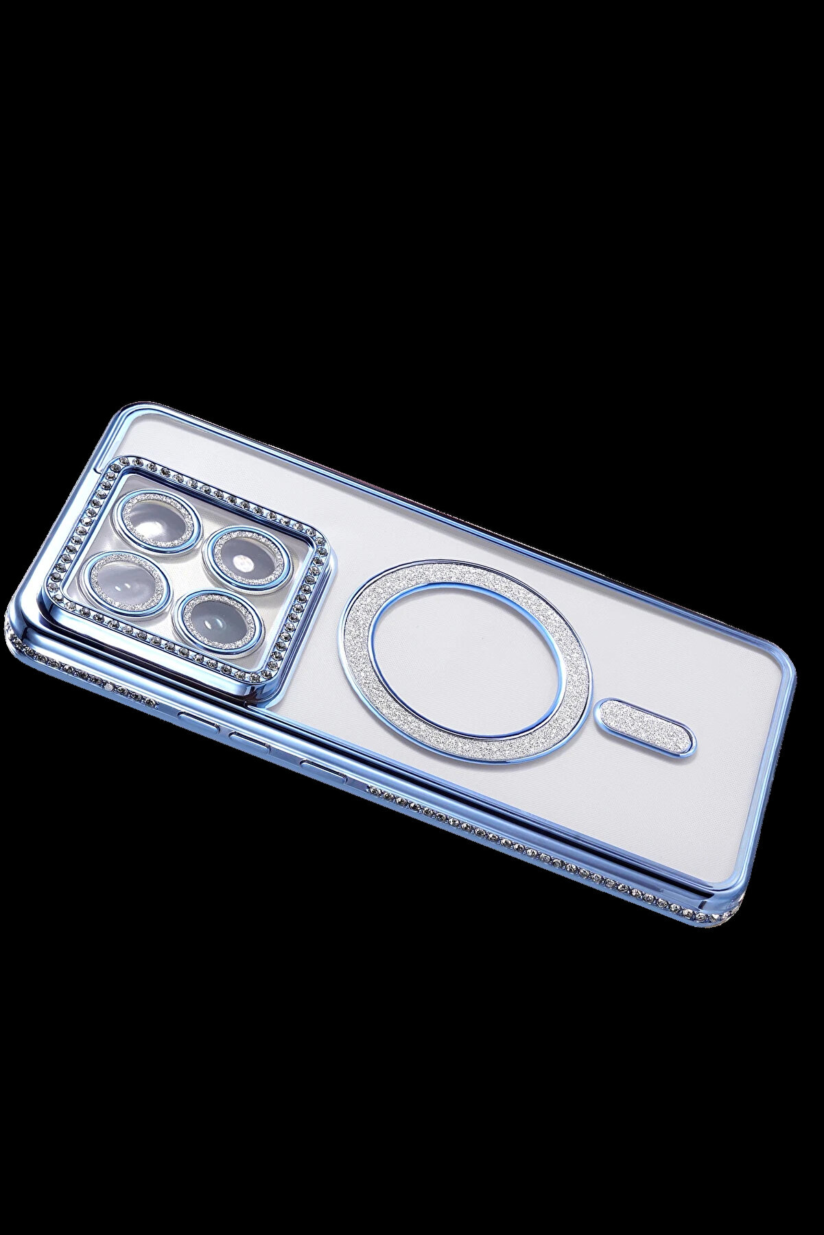 Buti̇k Harmonyaura Xi̇aomi̇ Mi̇ 14T Pro Joke Si̇mli̇ Magneti̇csafe Kılıf - Mavi̇