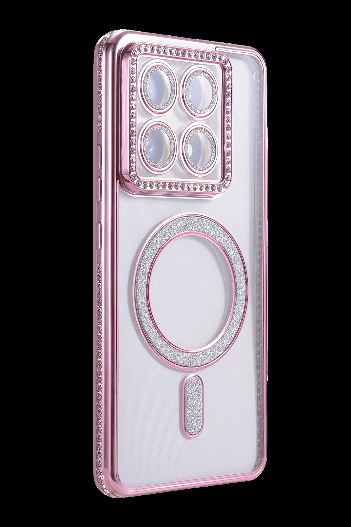 Buti̇k Harmonyaura Xi̇aomi̇ Mi̇ 14T Pro Joke Si̇mli̇ Magneti̇csafe Kılıf - Pembe