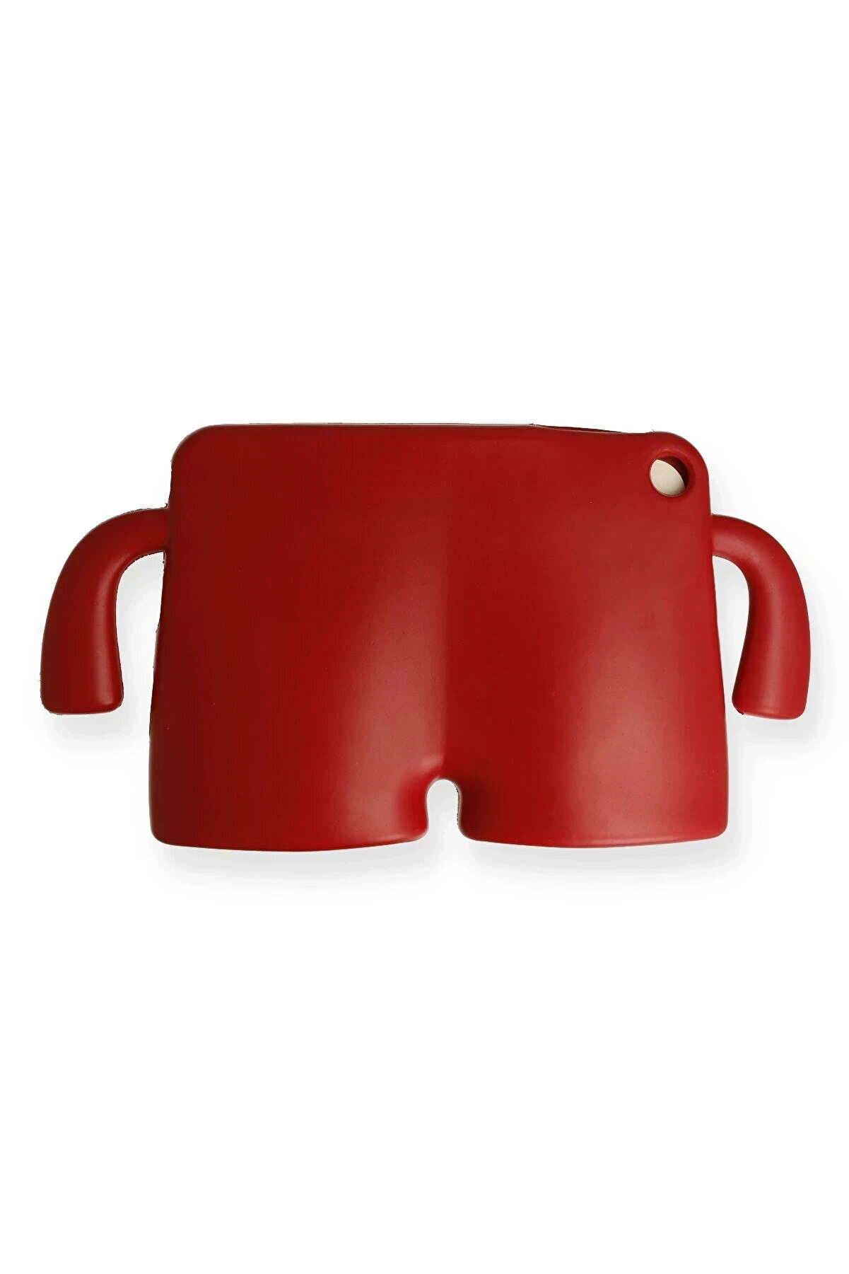 Buti̇k Harmonyaura Apple İpad Pro 13 (2024) Karakter Tablet Si̇li̇kon - Kırmızı