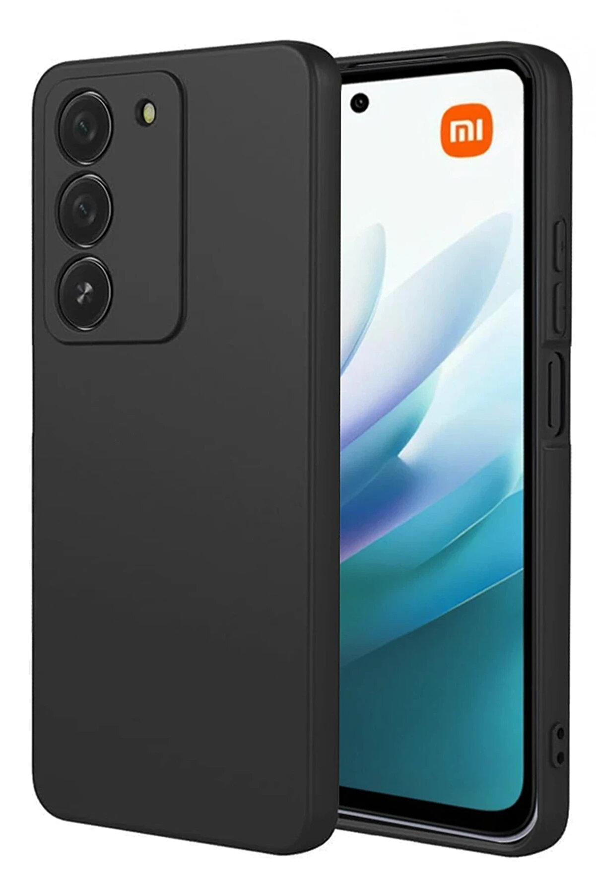 Buti̇k Harmonyaura Xi̇aomi̇ Redmi̇ 15 4G Fi̇rst Si̇li̇kon - Si̇yah