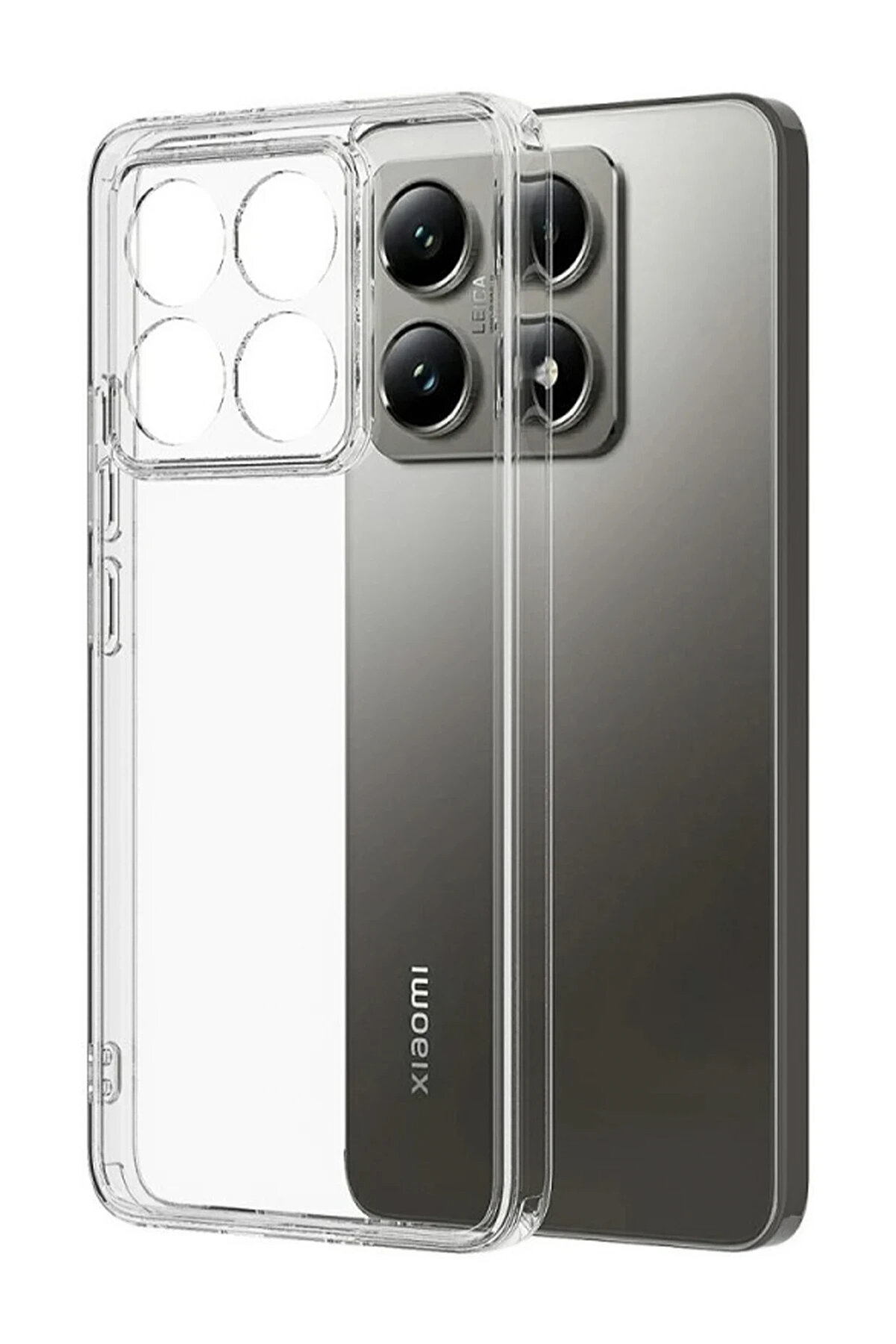 Buti̇k Harmonyaura Xi̇aomi̇ Mi̇ 15T L&uuml;x Şeffaf Si̇li̇kon - Şeffaf