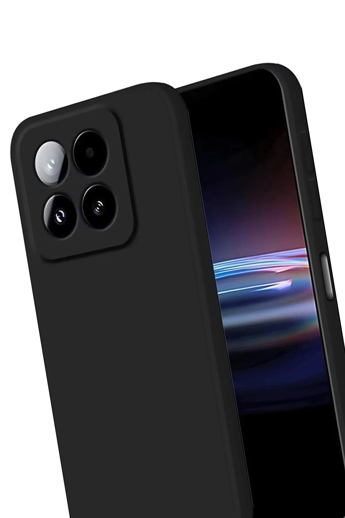 Buti̇k Harmonyaura Xi̇aomi̇ Mi̇ 15T Fi̇rst Si̇li̇kon - Si̇yah