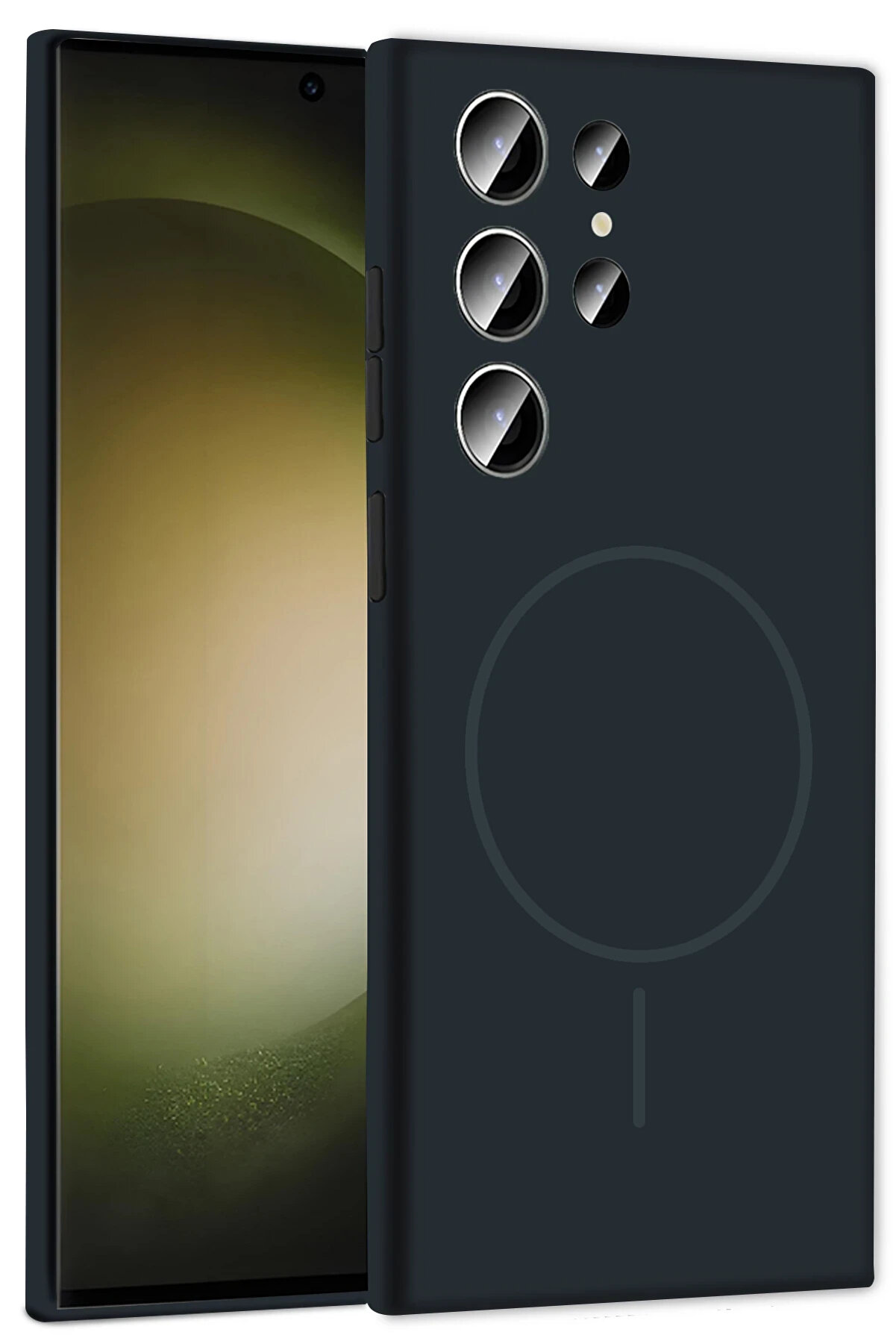 Buti̇k Harmonyaura Samsung Galaxy S23 Ultra Kılıf Jully Magsafe Kapak - F&uuml;me