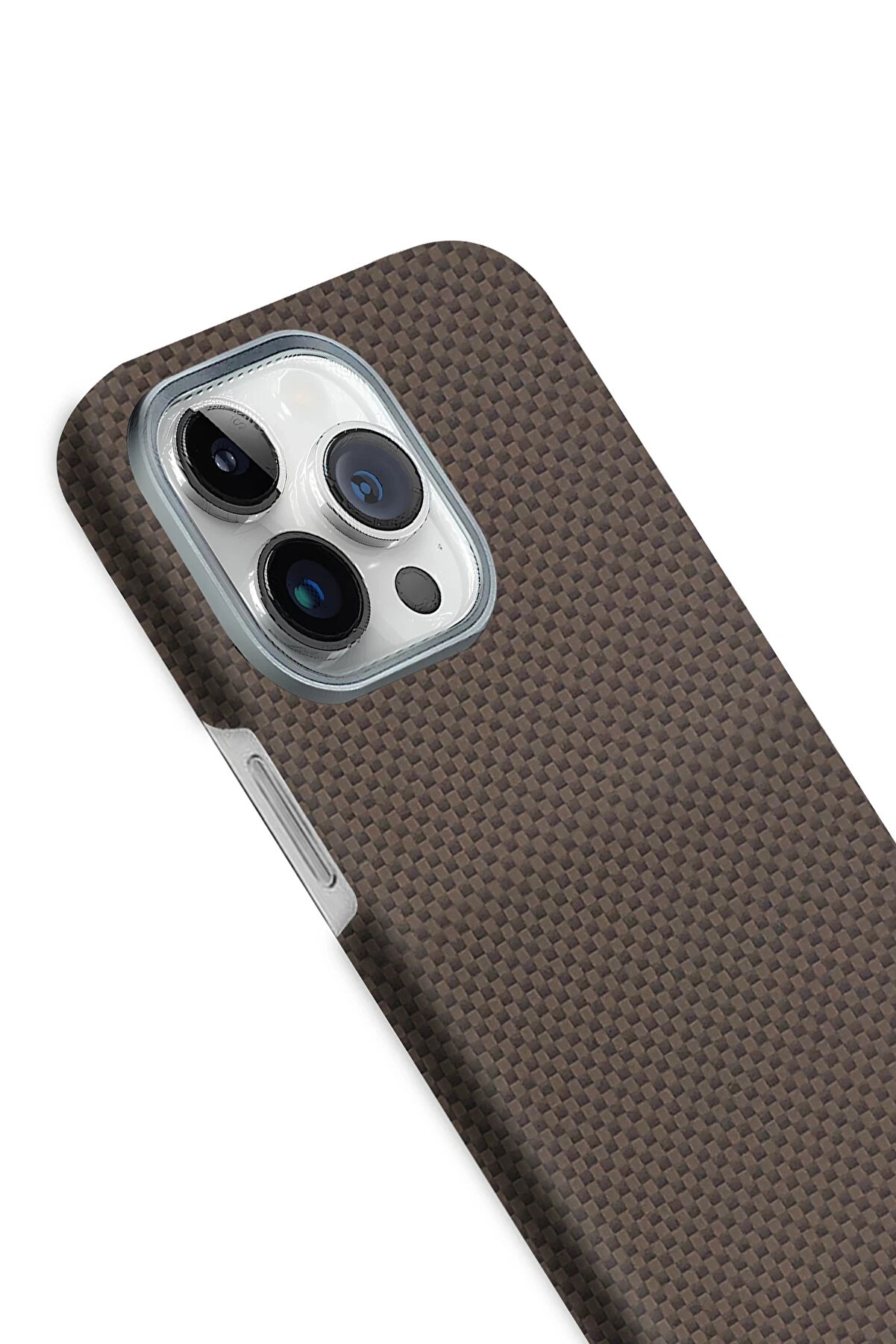 Buti̇k Harmonyaura Apple İphone 15 Pro Max Volt Magsafe Kapak - Kahverengi̇