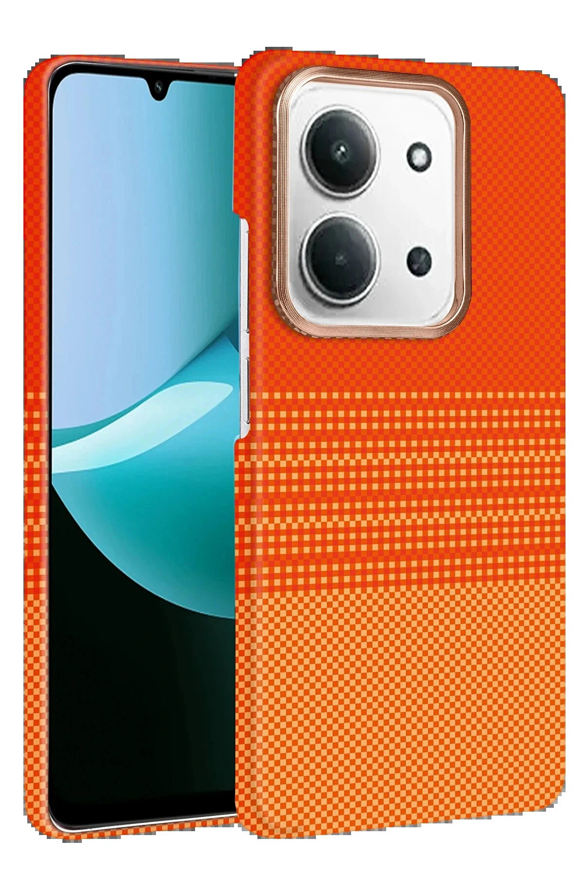 Buti̇k Xi̇aomi̇ Redmi̇ 15C 4G Vega Magsafe Kapak - Sarı-(5796)