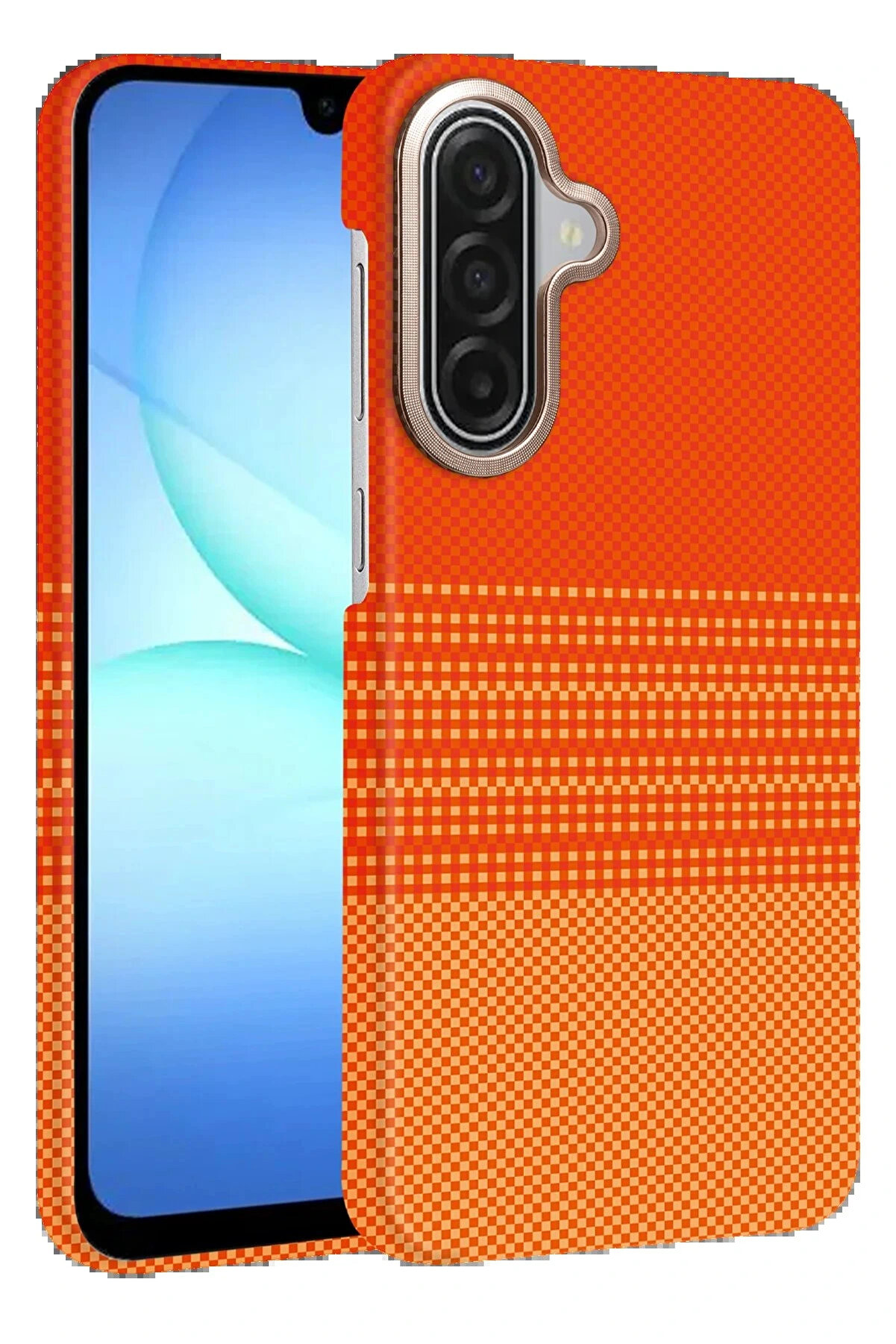 Buti̇k Samsung Galaxy A17 5G Vega Magsafe Kapak - Sarı-(5796)