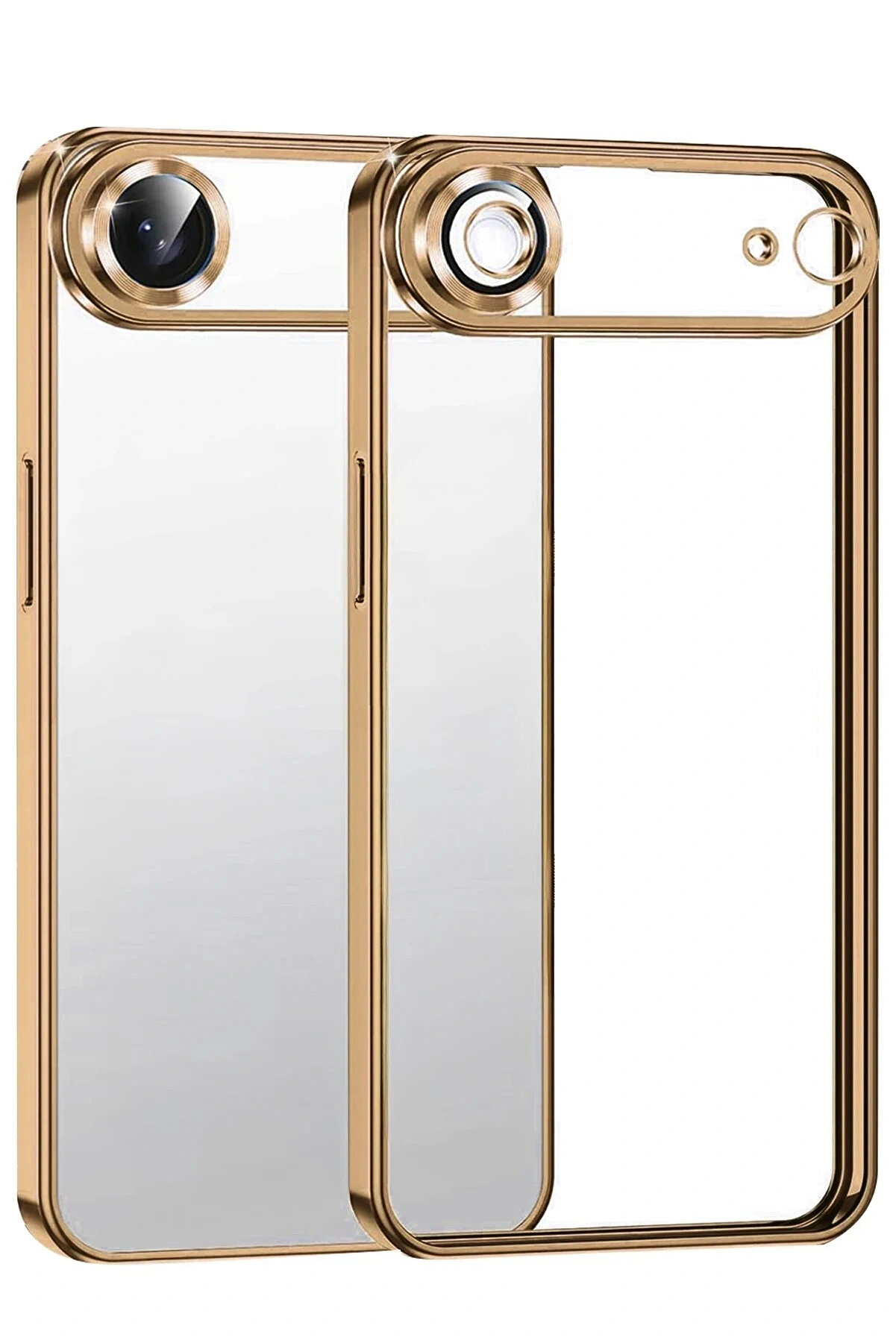 Buti̇k Apple İphone 17 Ai̇r Lensli̇ Si̇li̇kon - &Ccedil;&ouml;l Ti̇tanyum-(5796)