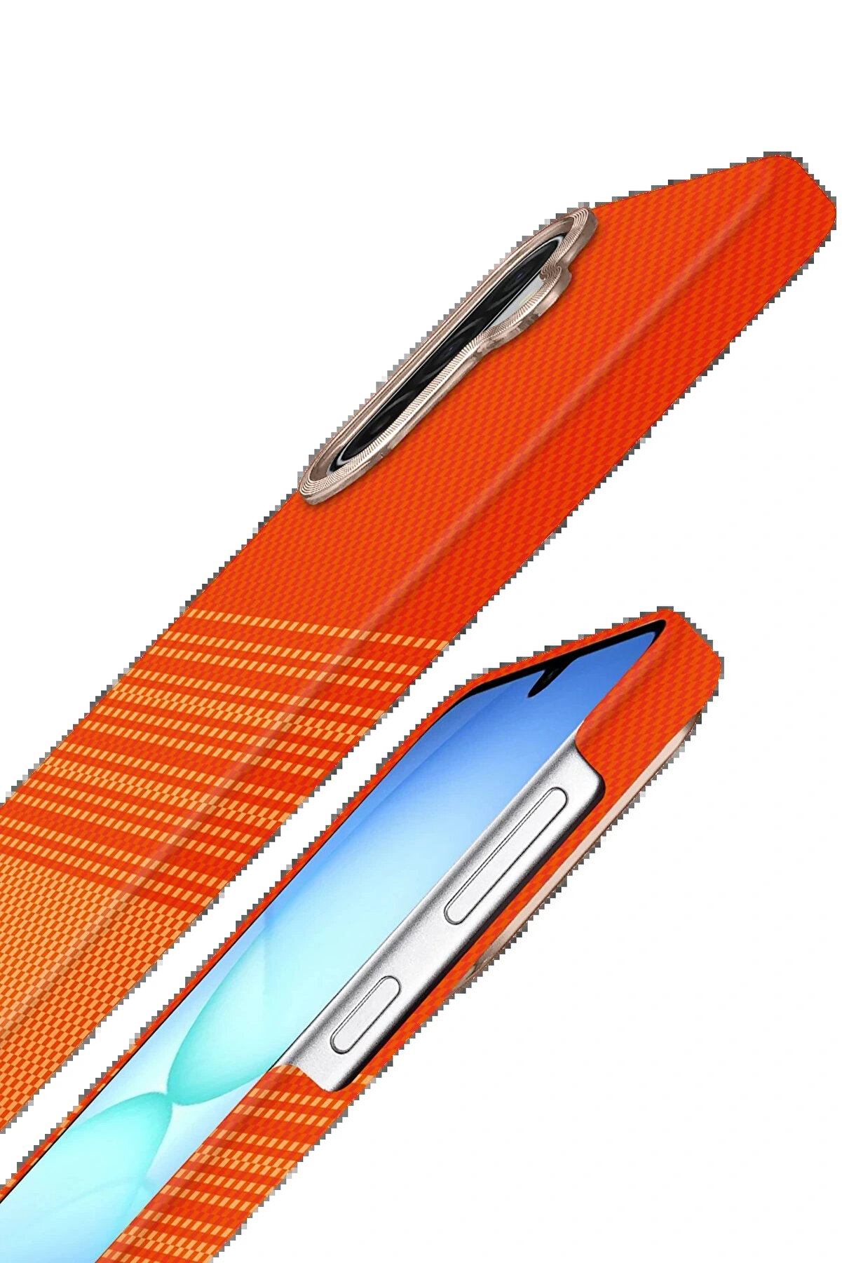 Buti̇k Samsung Galaxy A17 5G Vega Magsafe Kapak - Sarı-(5796)