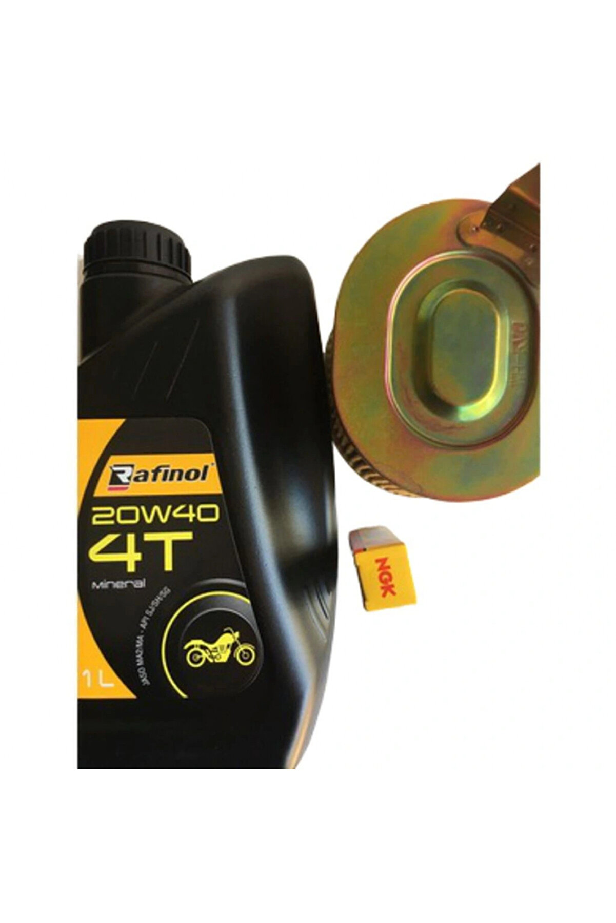 S-Shıne Honda Fi̇zyy-125 Peri̇yoti̇k Bakım Seti̇ Yağ+Fi̇ltre+Ngk Buji̇