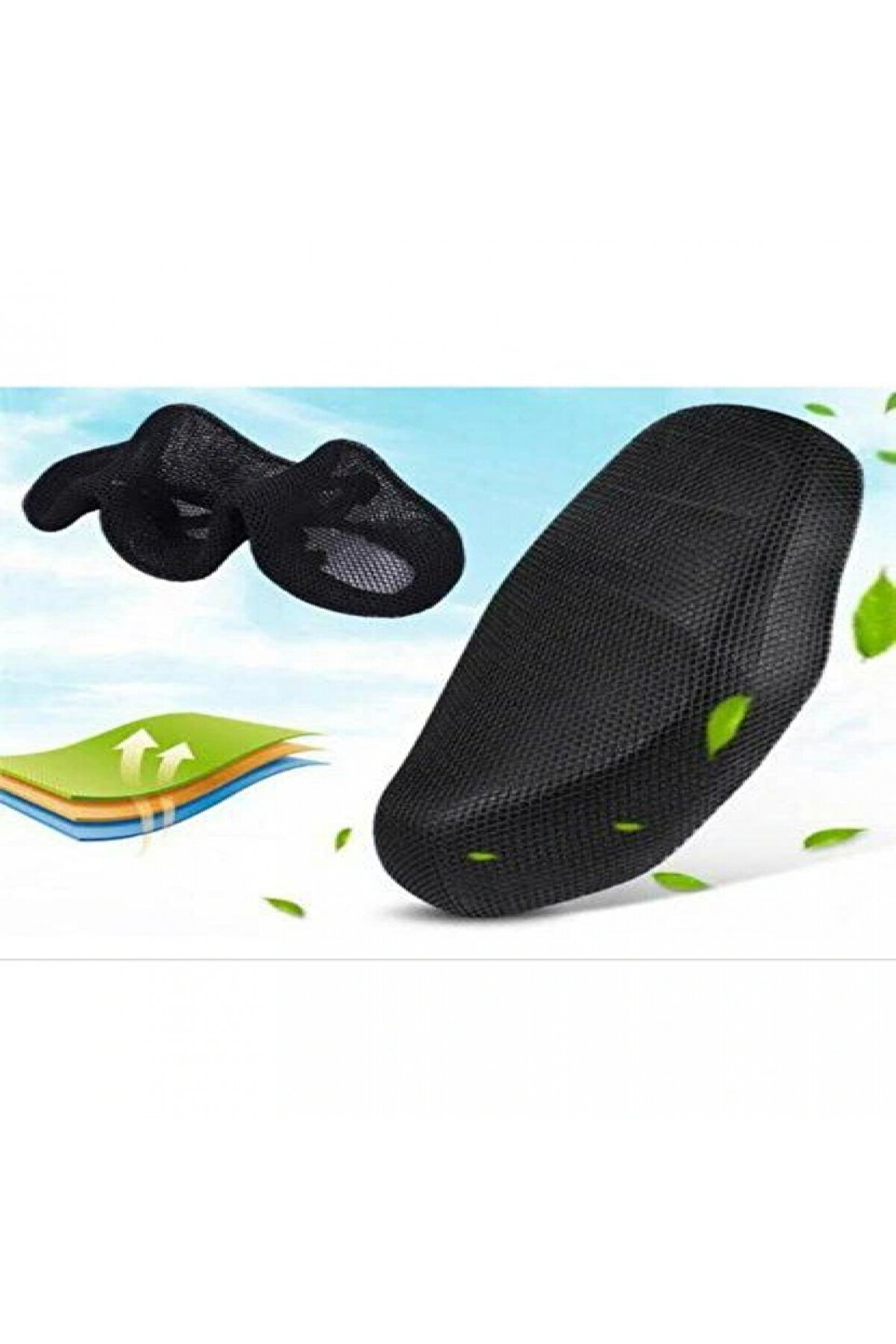 Oem Tex 2066 Motosi̇klet Ve Scooter Si̇yah Fi̇leli̇ Maxi̇ Ve K&uuml;&ccedil;&uuml;k Sele Kılıfı 2Xl Beden