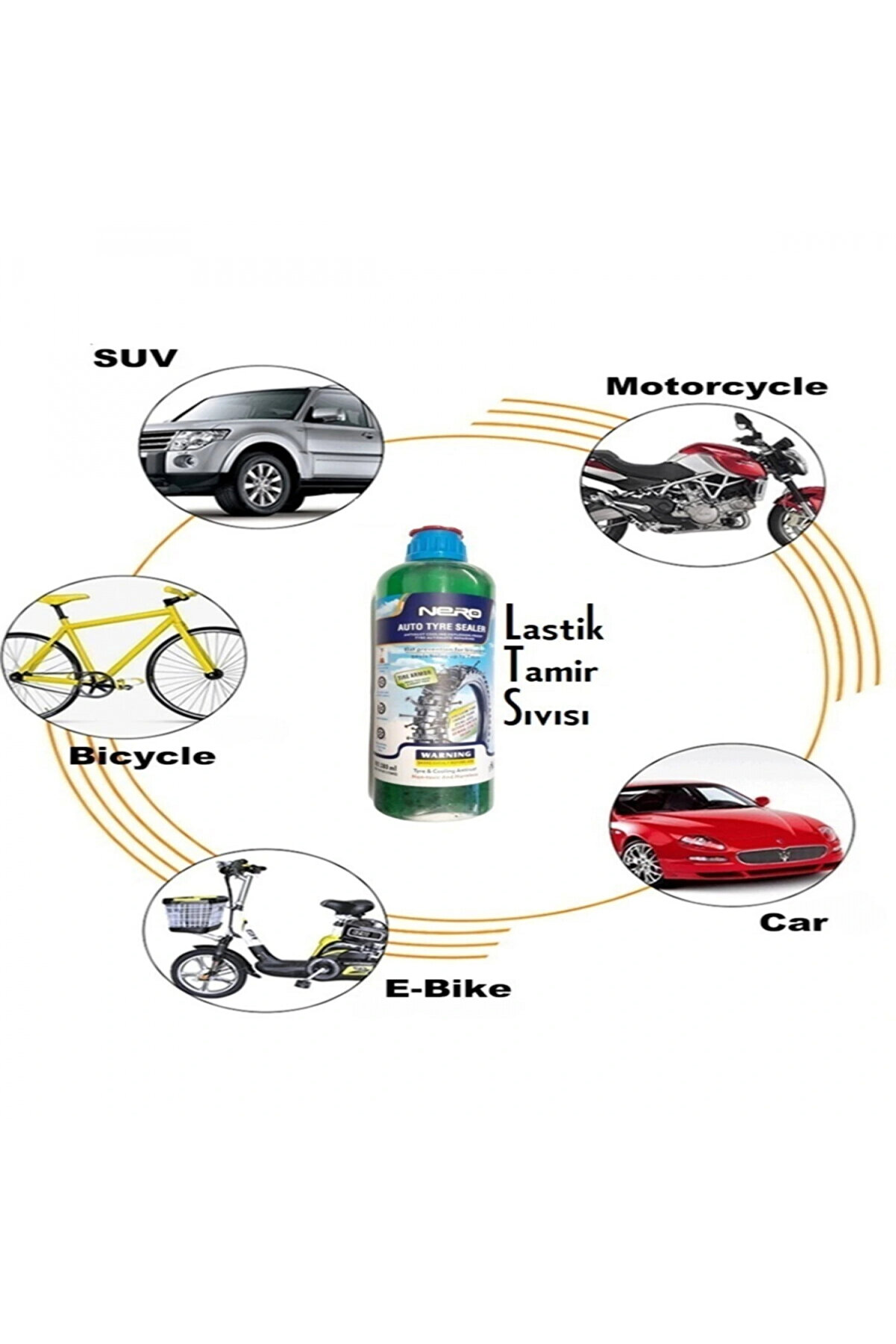 Nero Hsb Lasti̇k Patlak Sıvısı 500 Ml