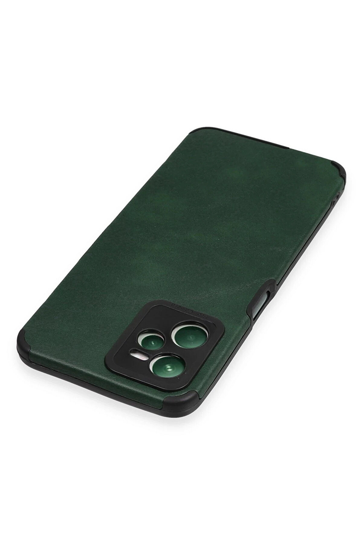 Buti̇k Harmonyaura Realme C35 Kılıf Loop Deri̇ Si̇li̇kon - Yeşi̇l