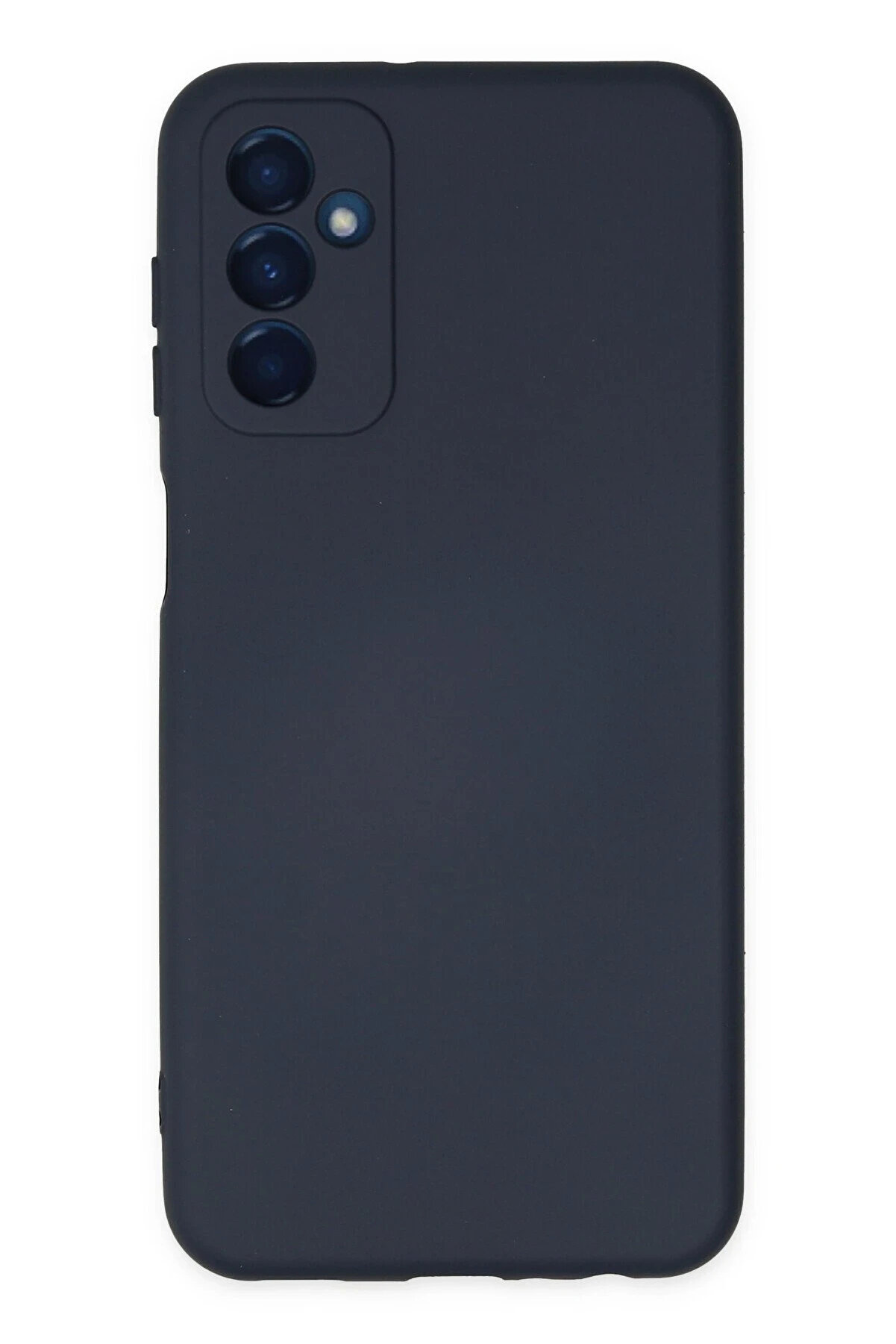 Buti̇k Harmonyaura Samsung Galaxy M23 Kılıf Nano İ&ccedil;i̇ Kadi̇fe Si̇li̇kon - Laci̇vert