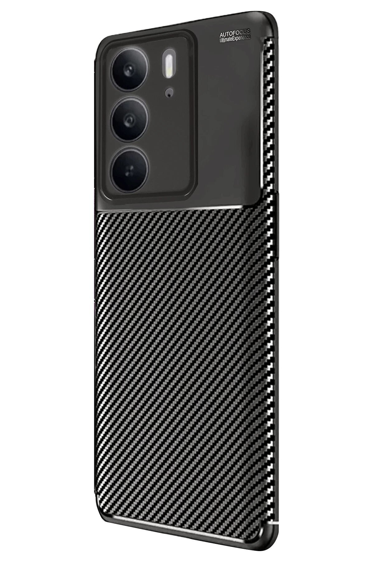 Ykavm Lrz02 Realme C75 4G Auto Focus Karbon Kapak - Si̇yah