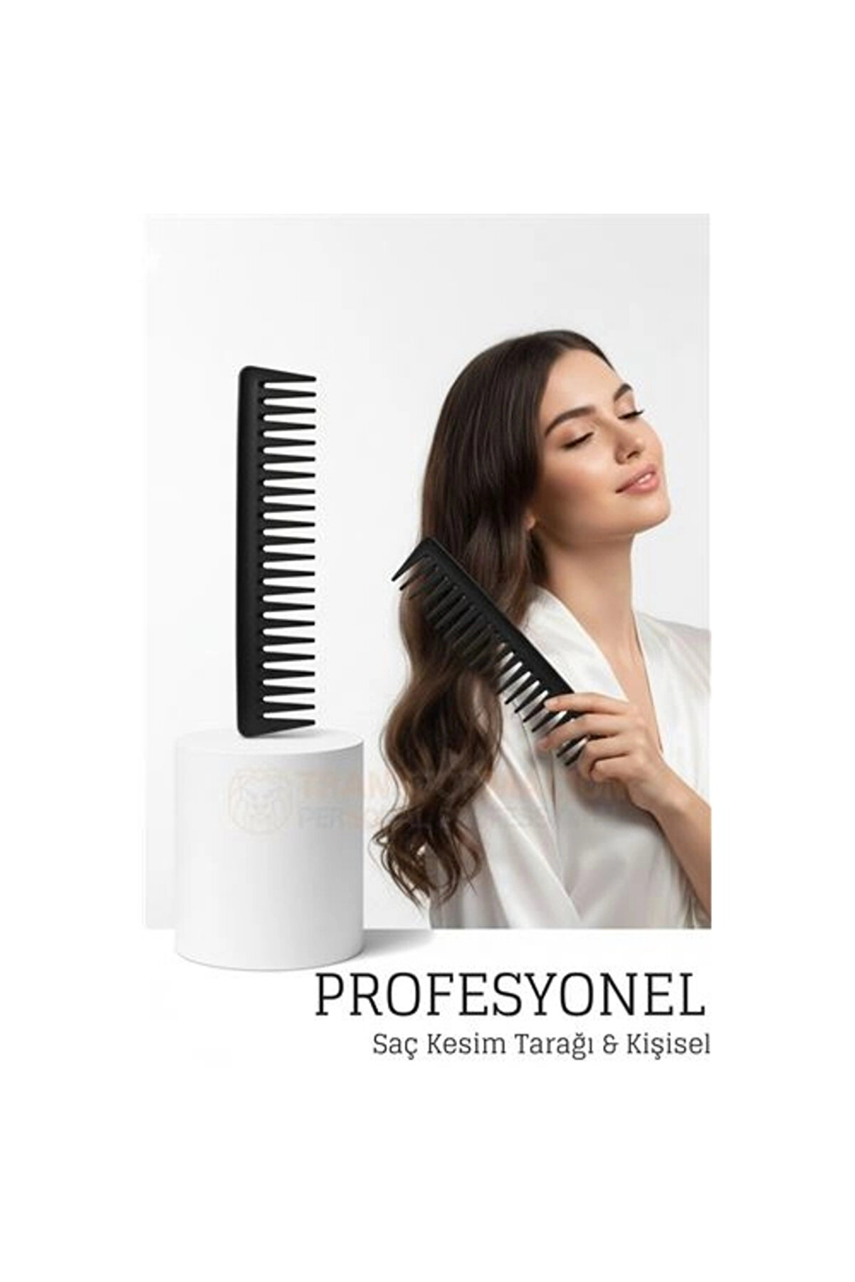 Buti̇k Kuaf&ouml;r Sa&ccedil; Kesi̇m Tarağı - Profesyonel Berber Kesi̇m Tarağı
