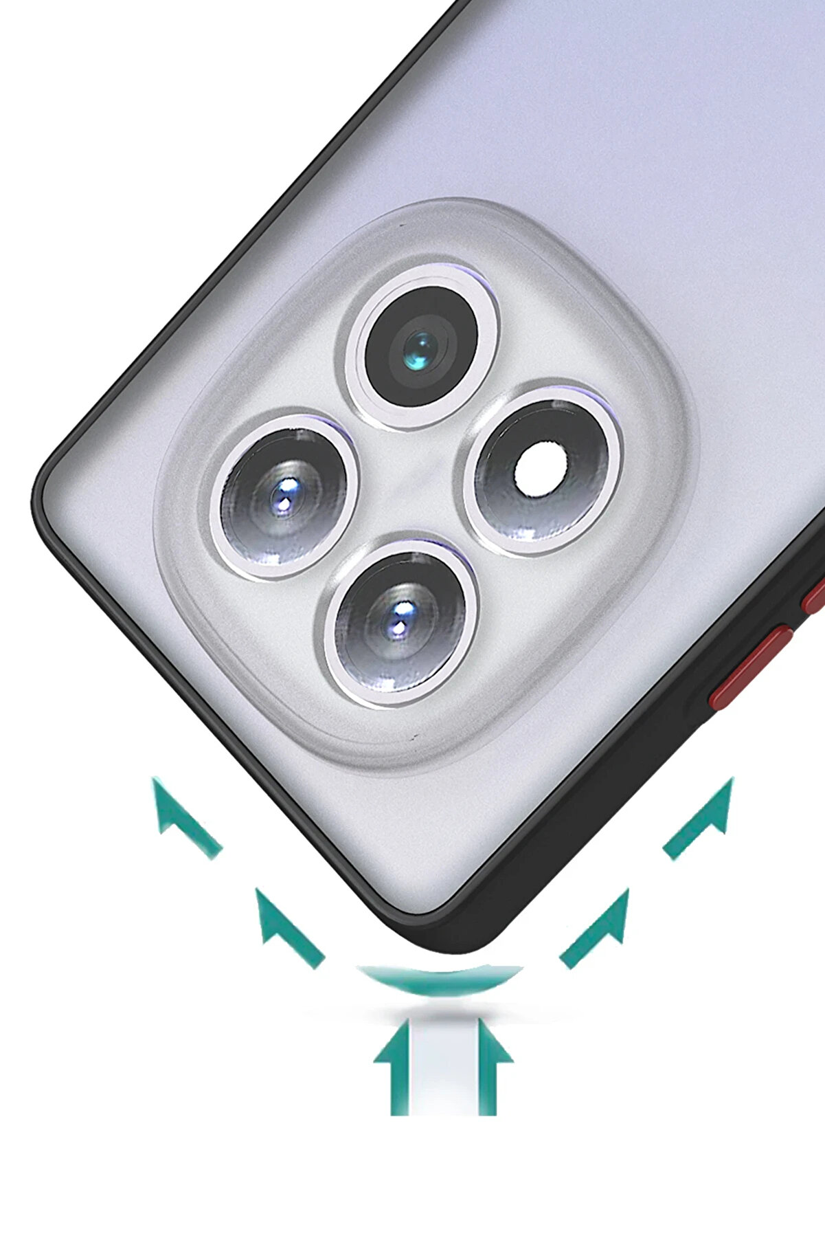 Buti̇k Harmonyaura Xi̇aomi̇ Redmi̇ Note 14 4G Kılıf Montreal Si̇li̇kon Kapak - Si̇yah