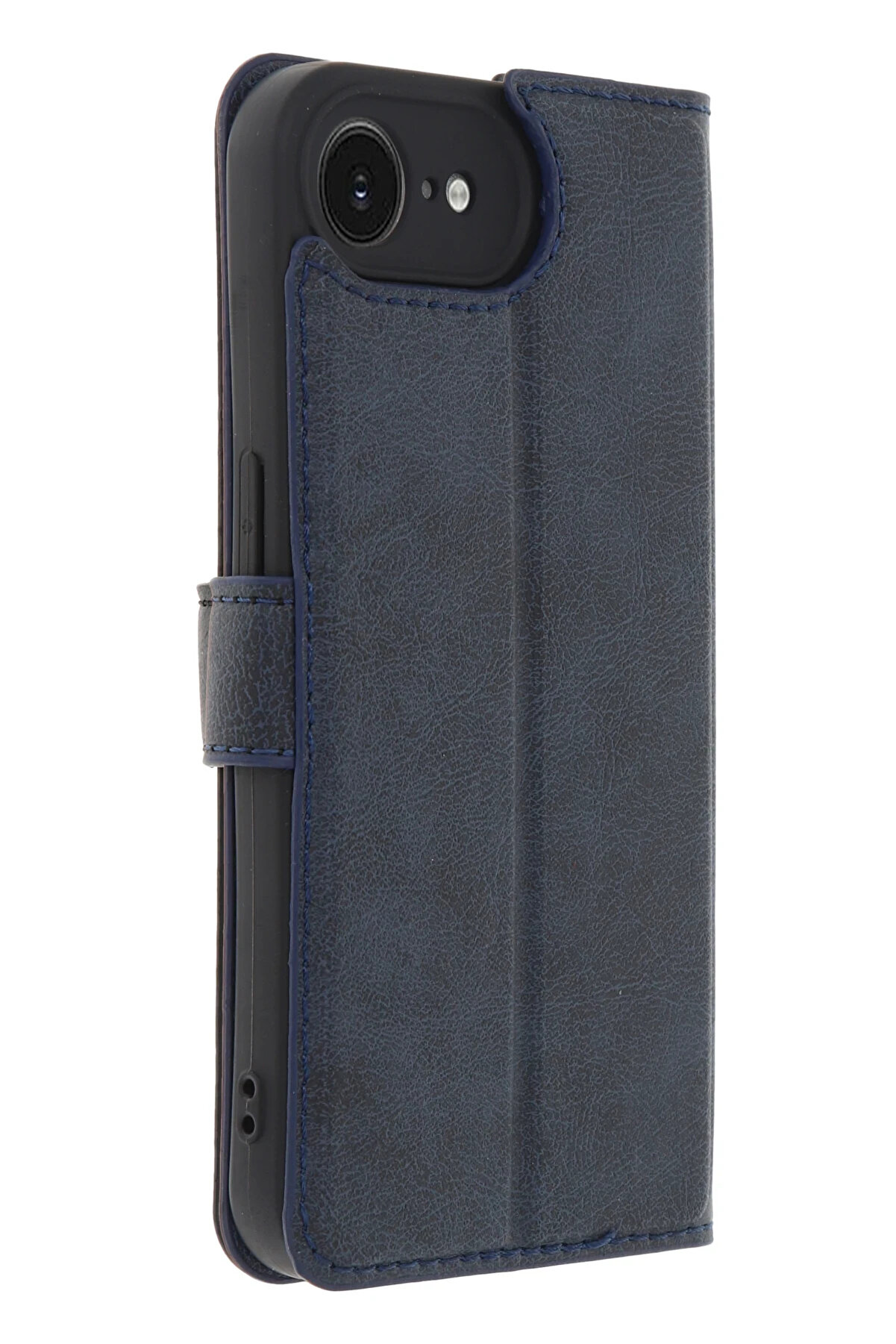 Buti̇k Harmonyaura İphone 16E Kılıf Trend S Plus Kapaklı Kılıf - Laci̇vert