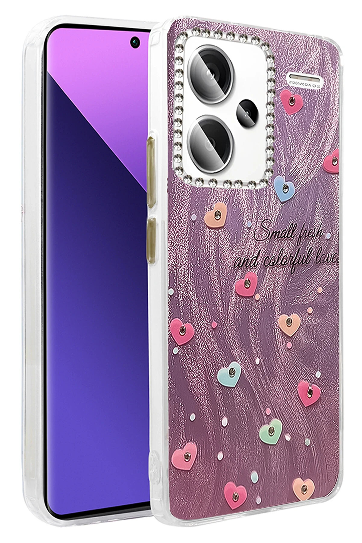 Buti̇k Harmonyaura Xi̇aomi̇ Redmi̇ Note 13 Pro Plus Kılıf Blade Aynalı Desenli̇ Kapak - Desen 8